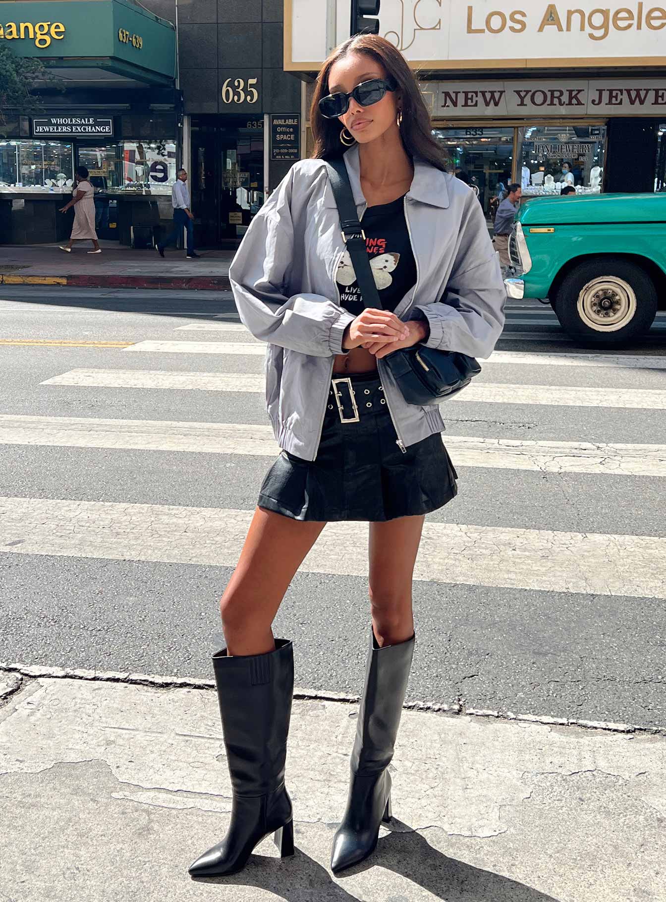 Telford Zip Up Coaches Jacket Slate - Image 7