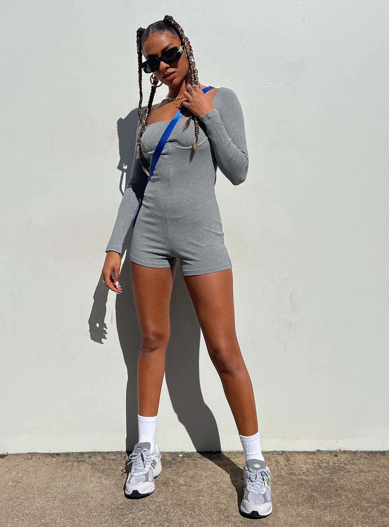 Jolie Romper Grey - Image 6