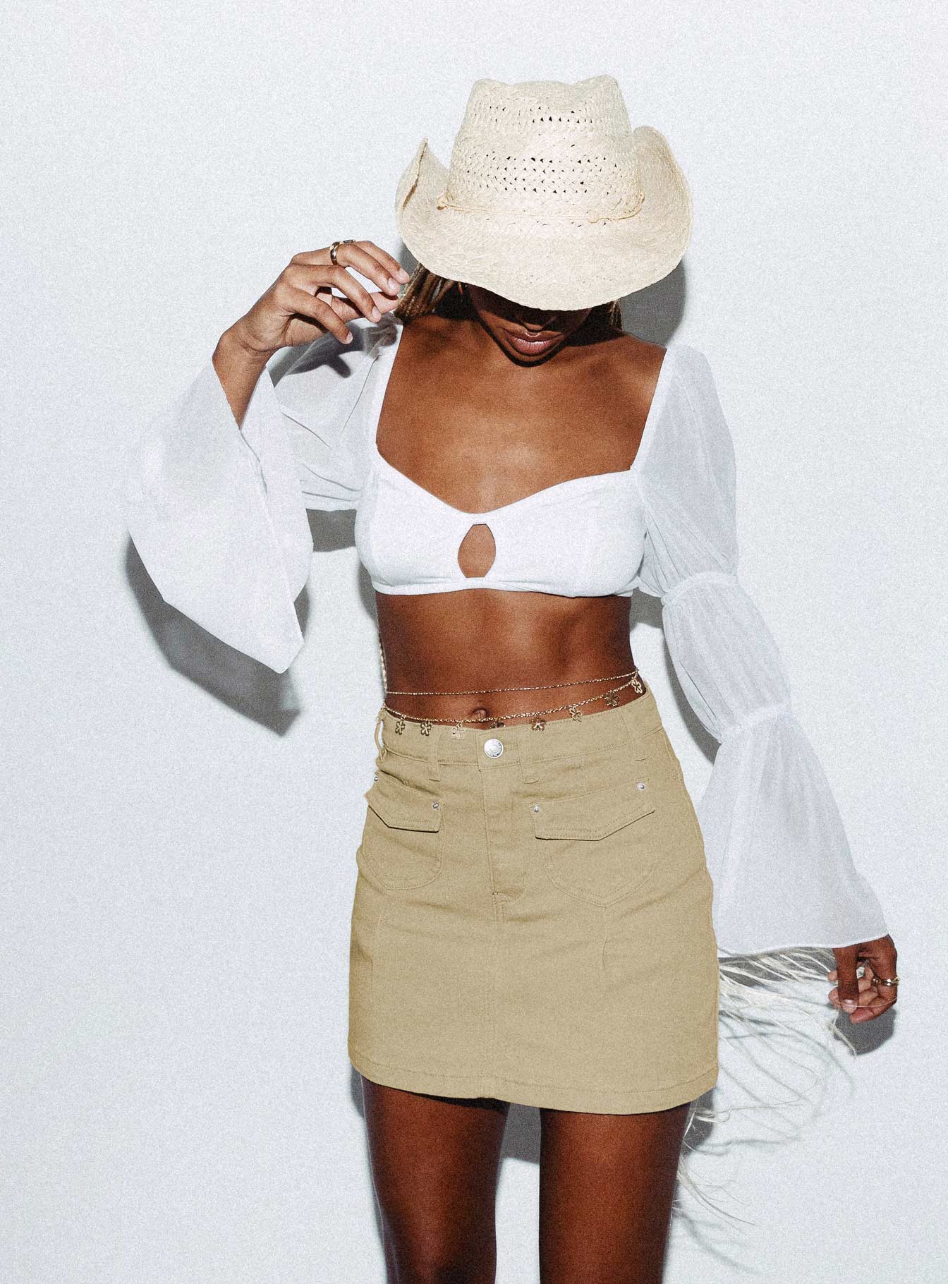 Cyprus Long Sleeve Top White - Image 6