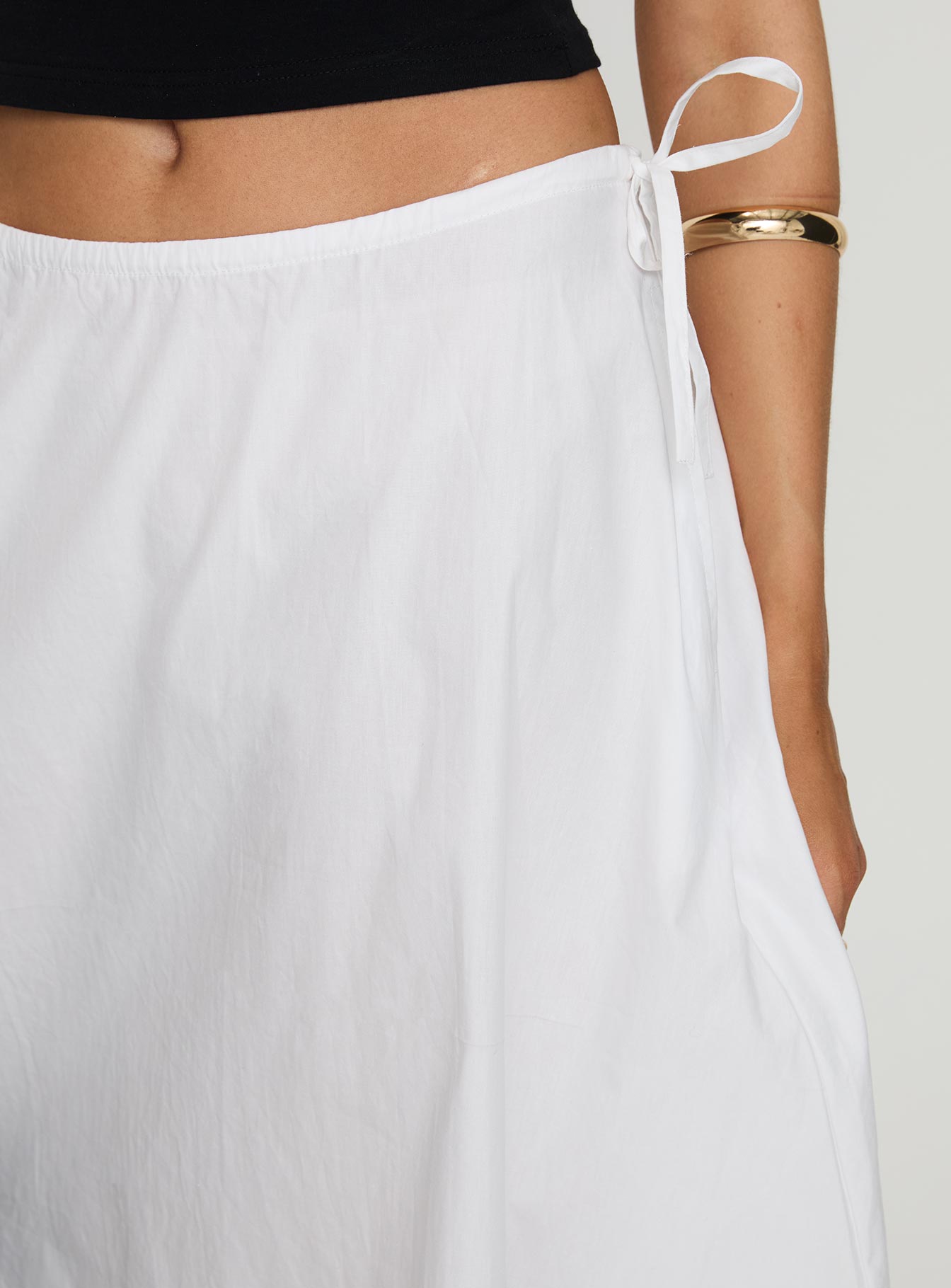Taka Midi Skirt White - Image 6