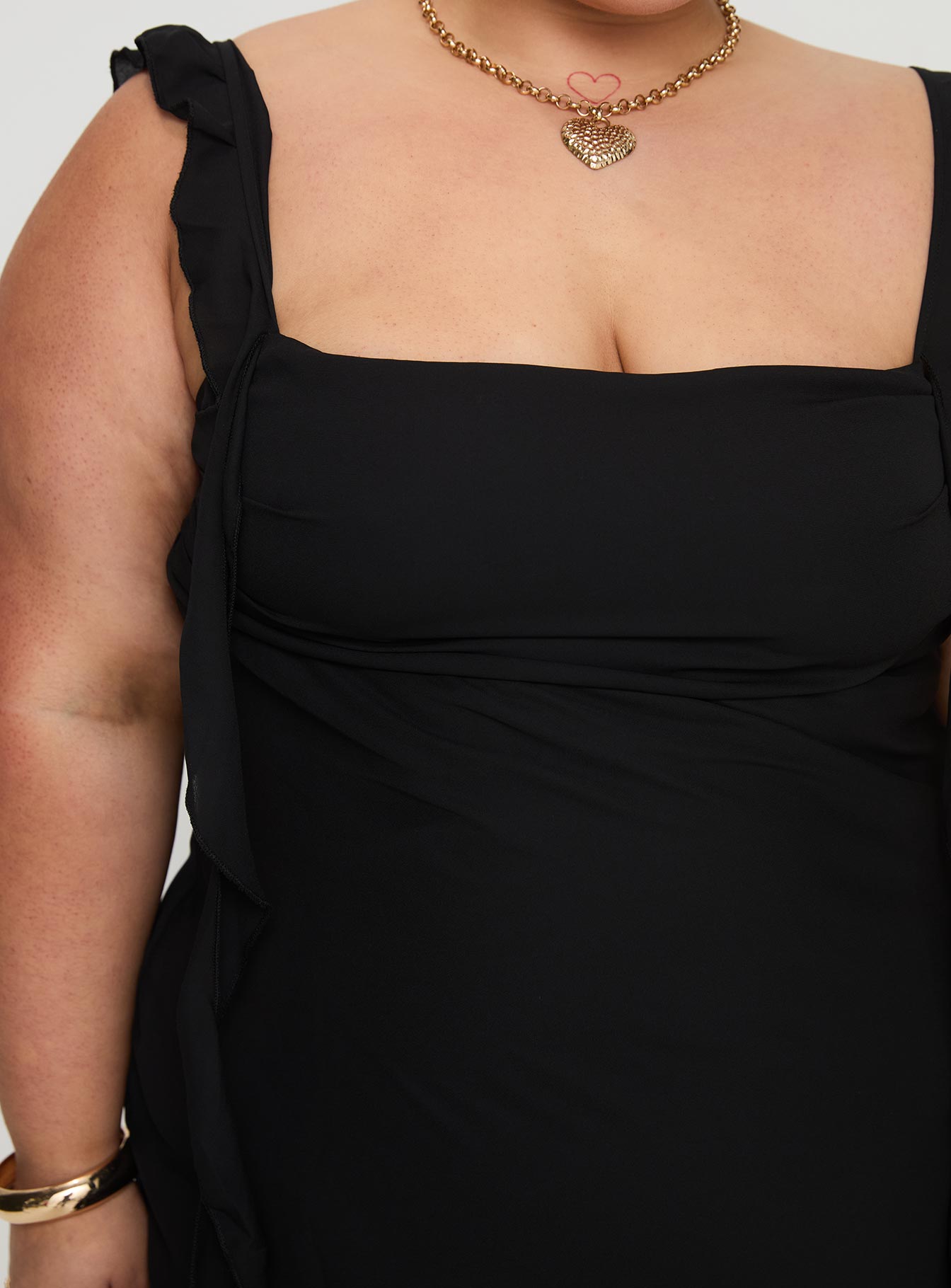 Lanai Maxi Dress Black Curve - Image 6