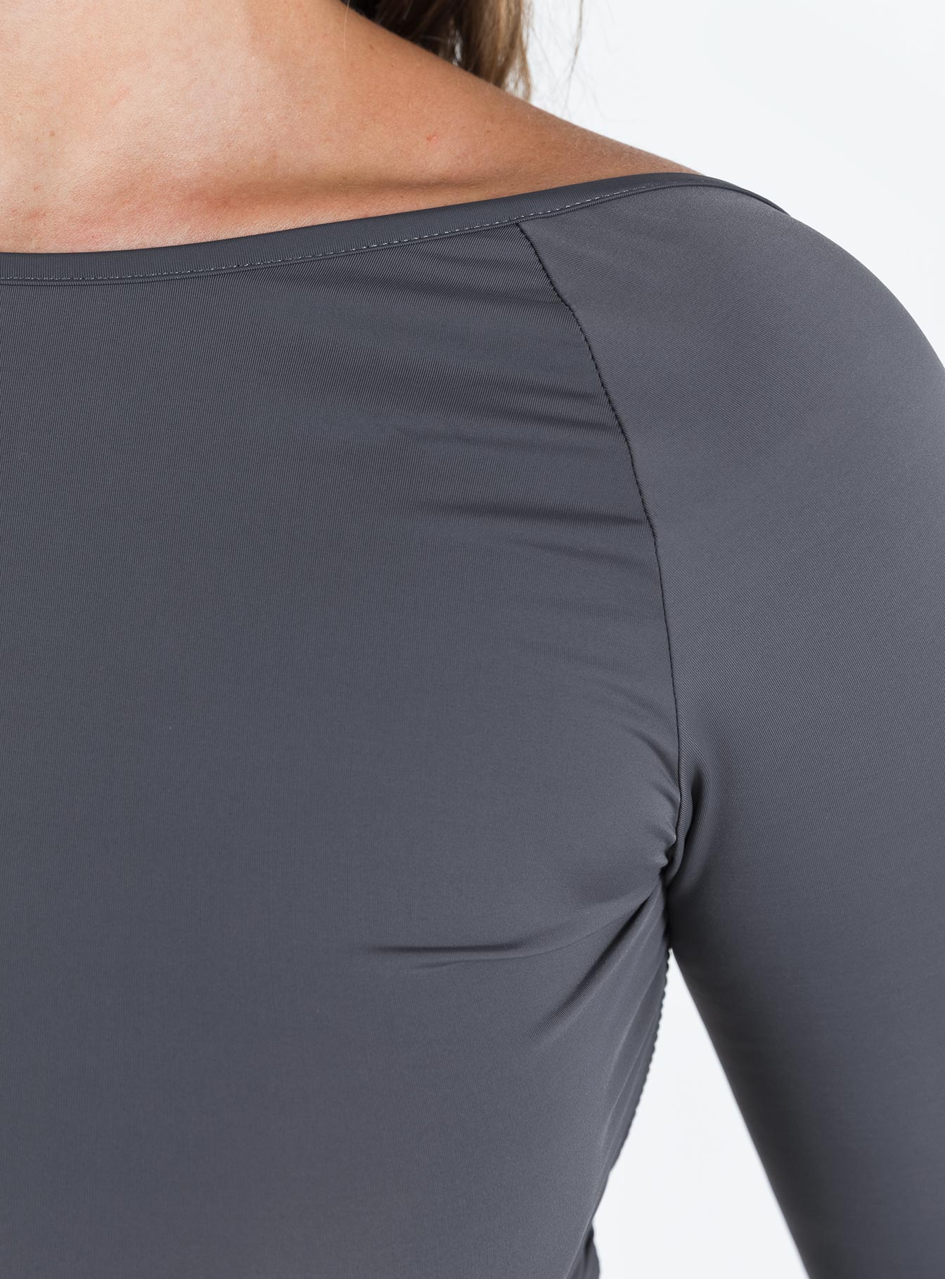 Gatewood Long Sleeve Mini Dress Slate - Image 6