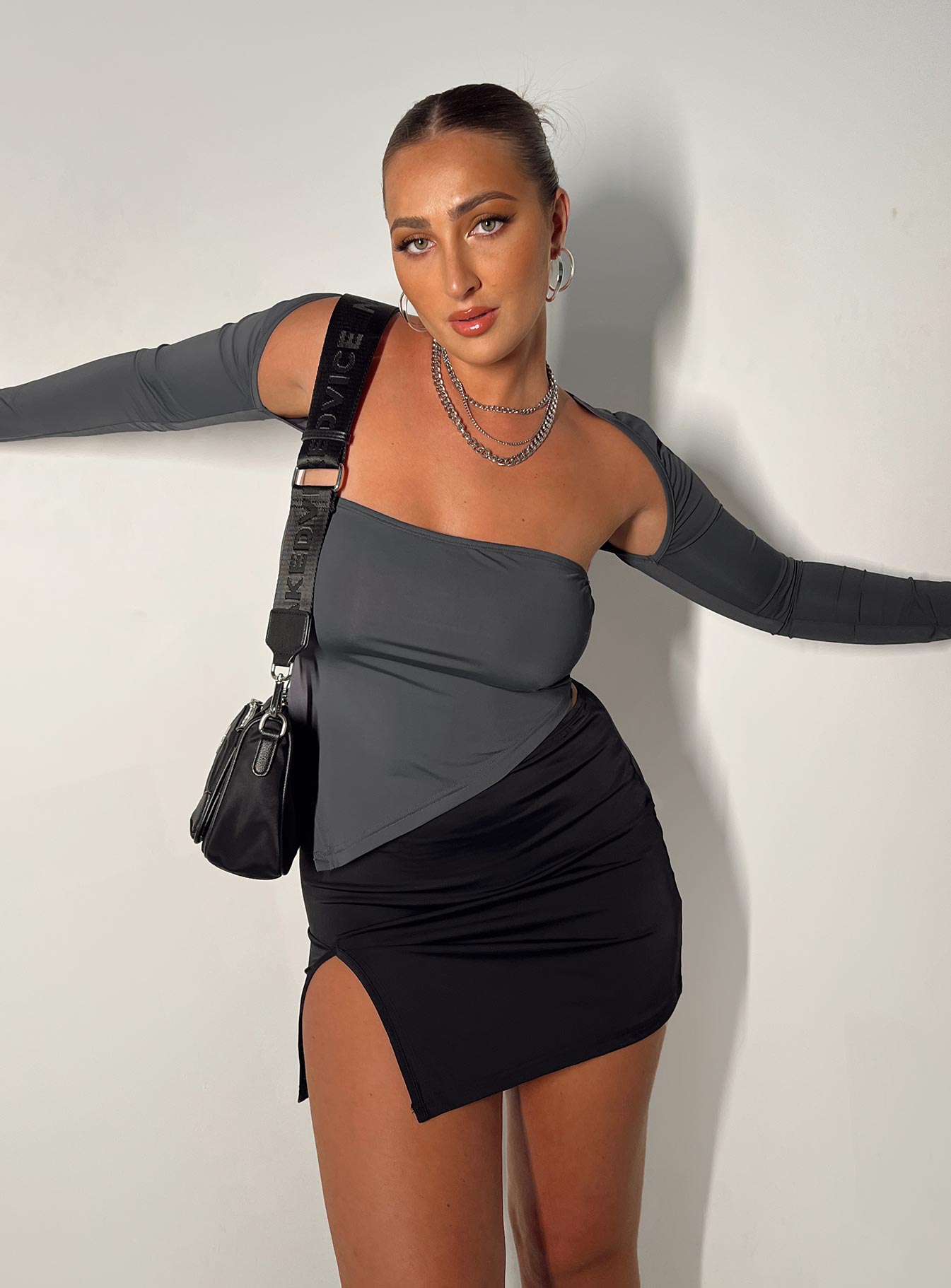 Lowell Mini Skirt Black - Image 6