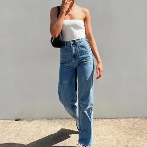 Calcetto Wide leg Denim Jean