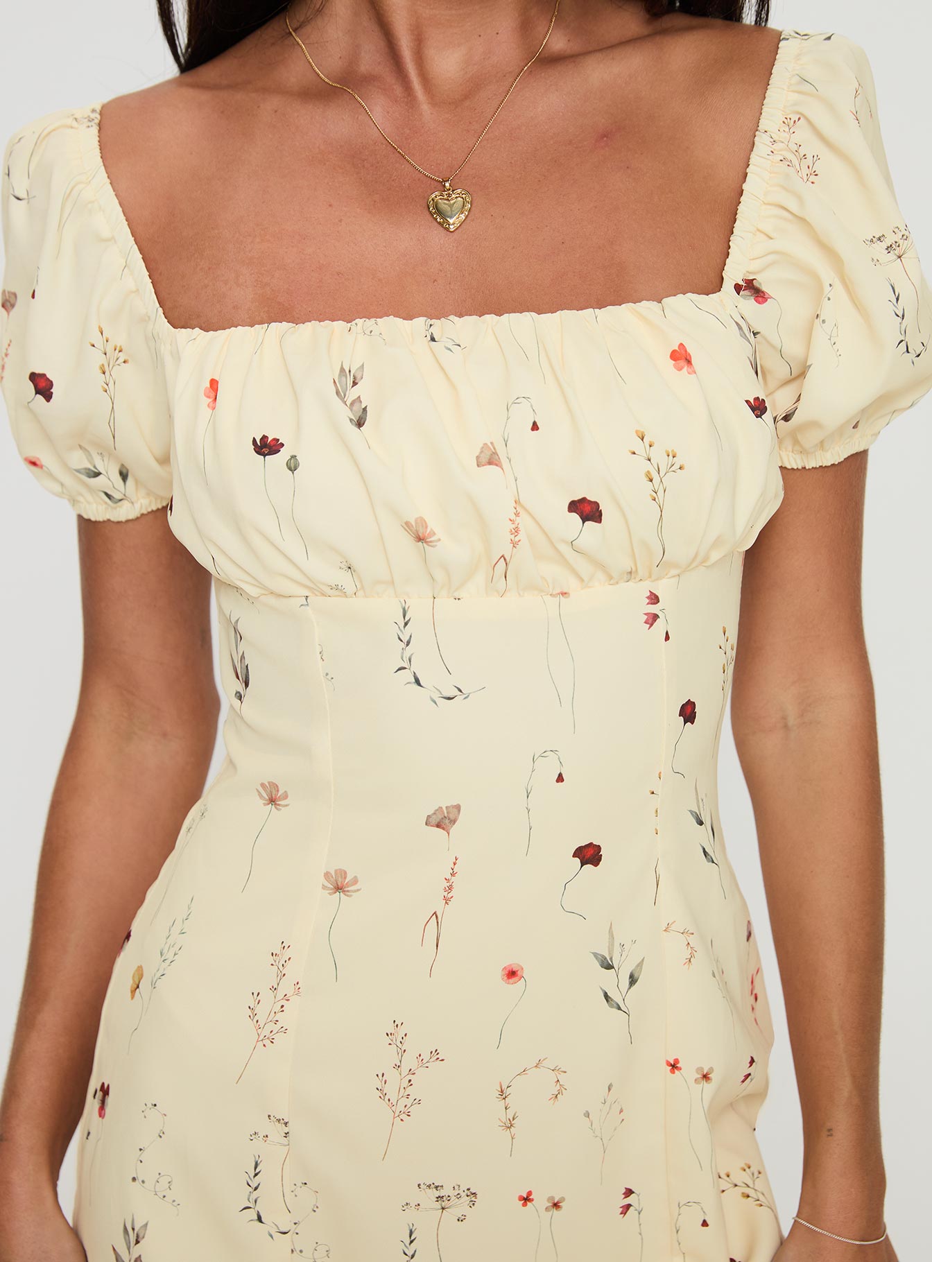 Luvva Mini Dress Lemon - Image 5