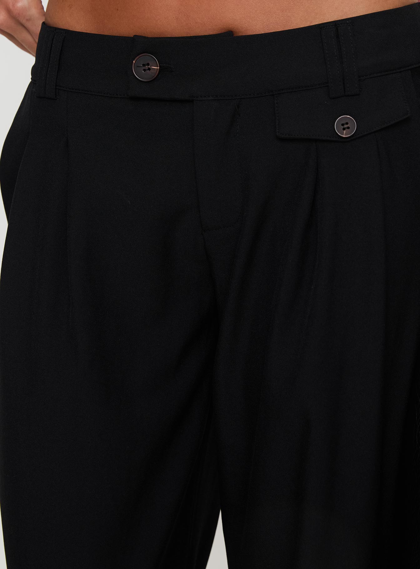 Sallon Low Rise Pants Black - Image 6
