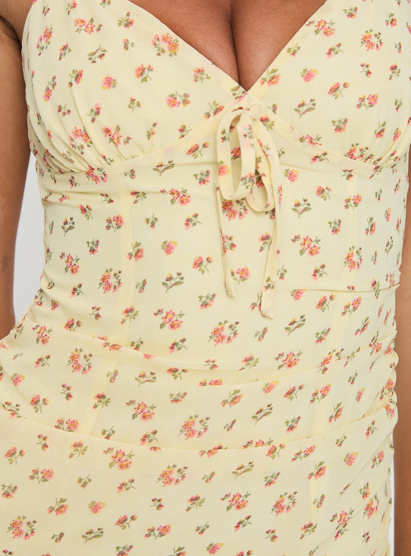 Kyro Mini Dress Yellow - Image 5