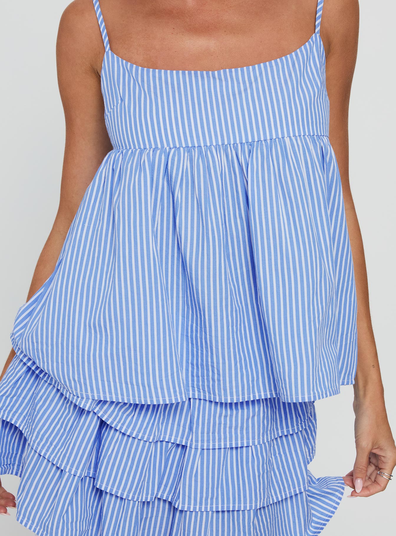 Sun Soaked Tiered Set Blue Stripe - Image 5