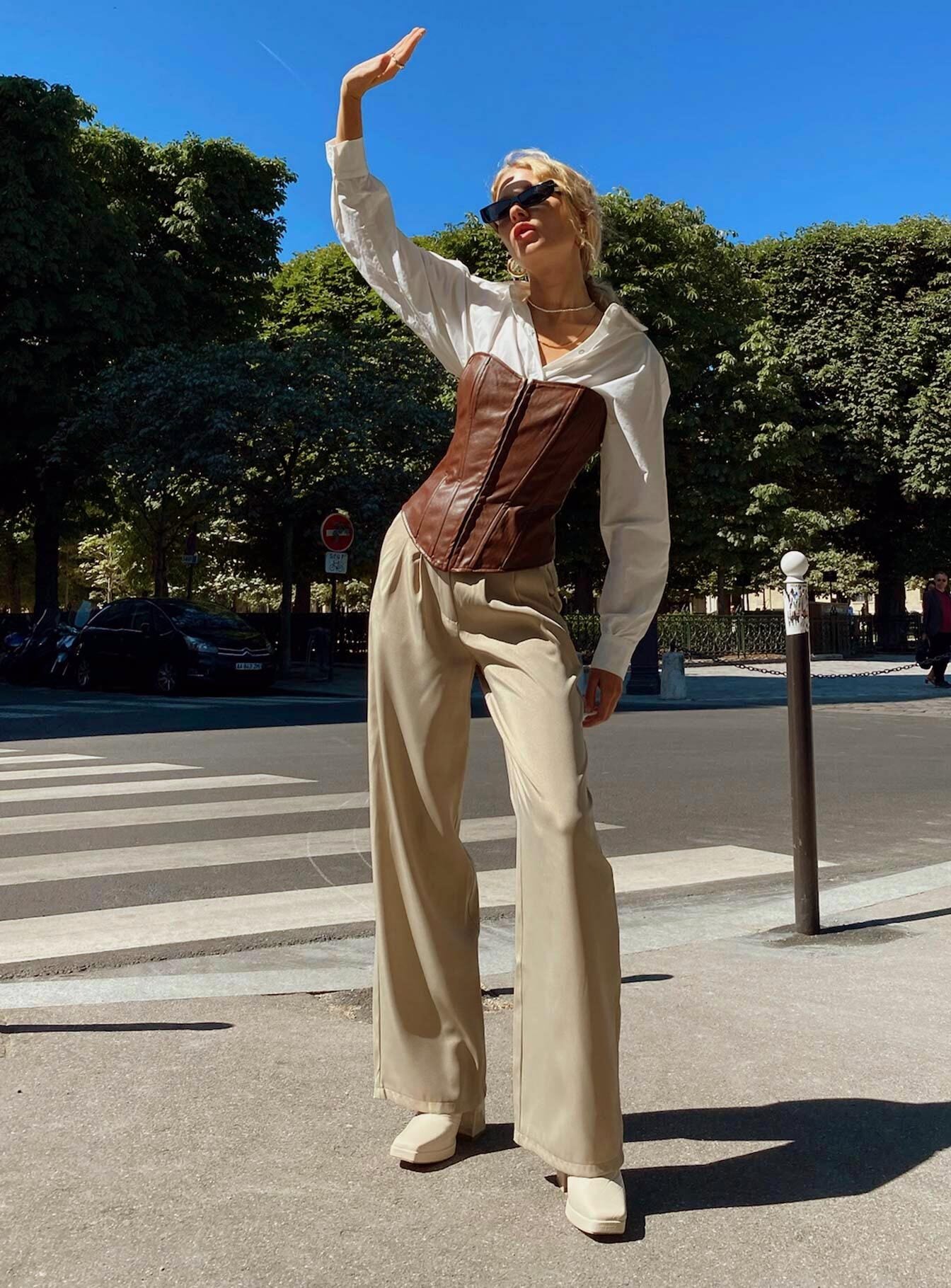 Archer Pants Taupe Eco Tall - Image 9