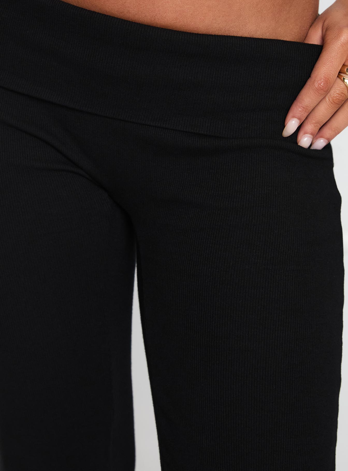 Truth Be Told Straight Leg Pant Black - Image 6