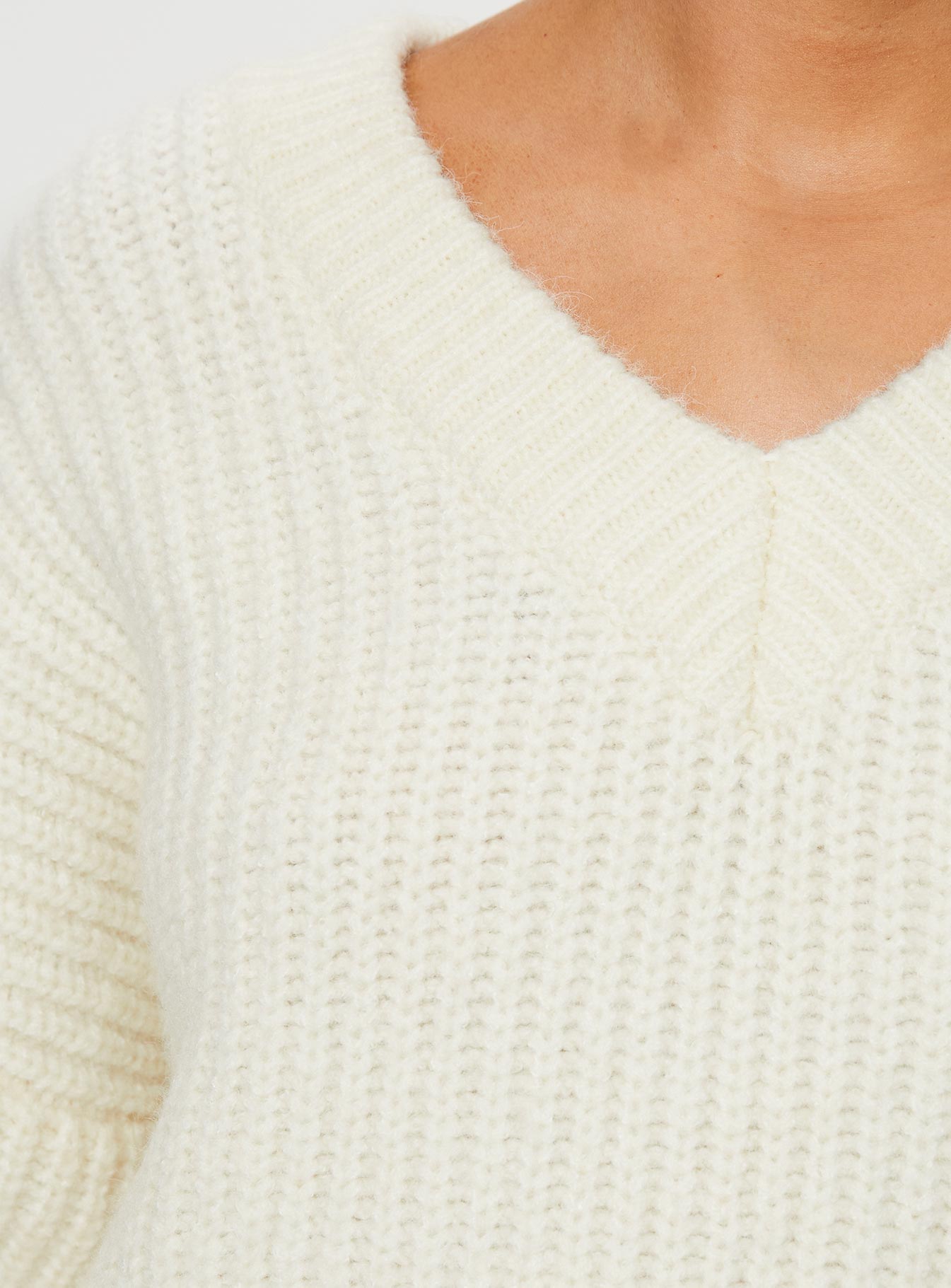 Jem Oversized Sweater Cream - Image 6