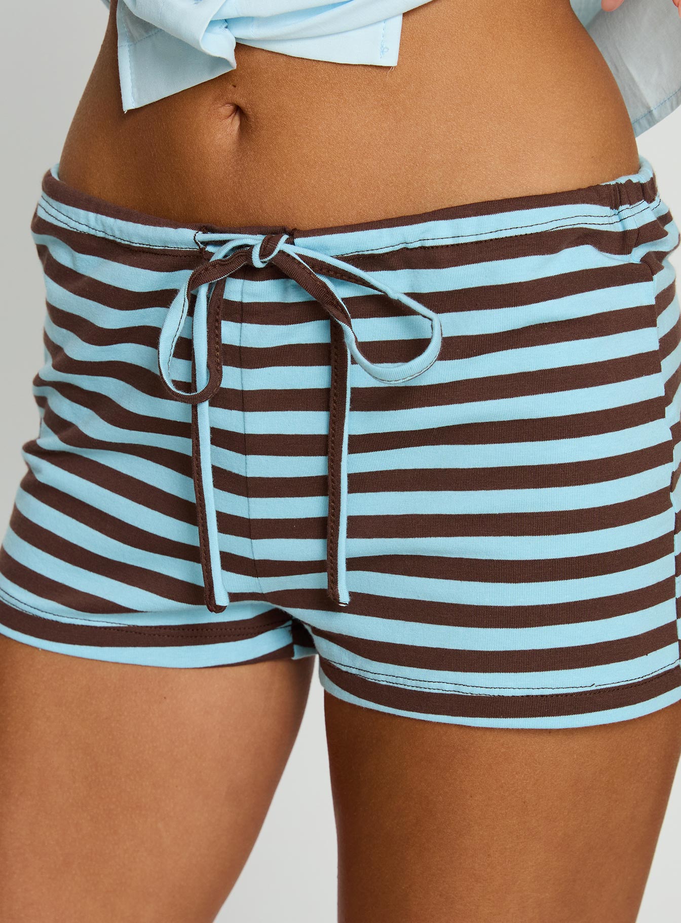 Kourt Bloomer Shorts Chocolate Sea Stripe - Image 6
