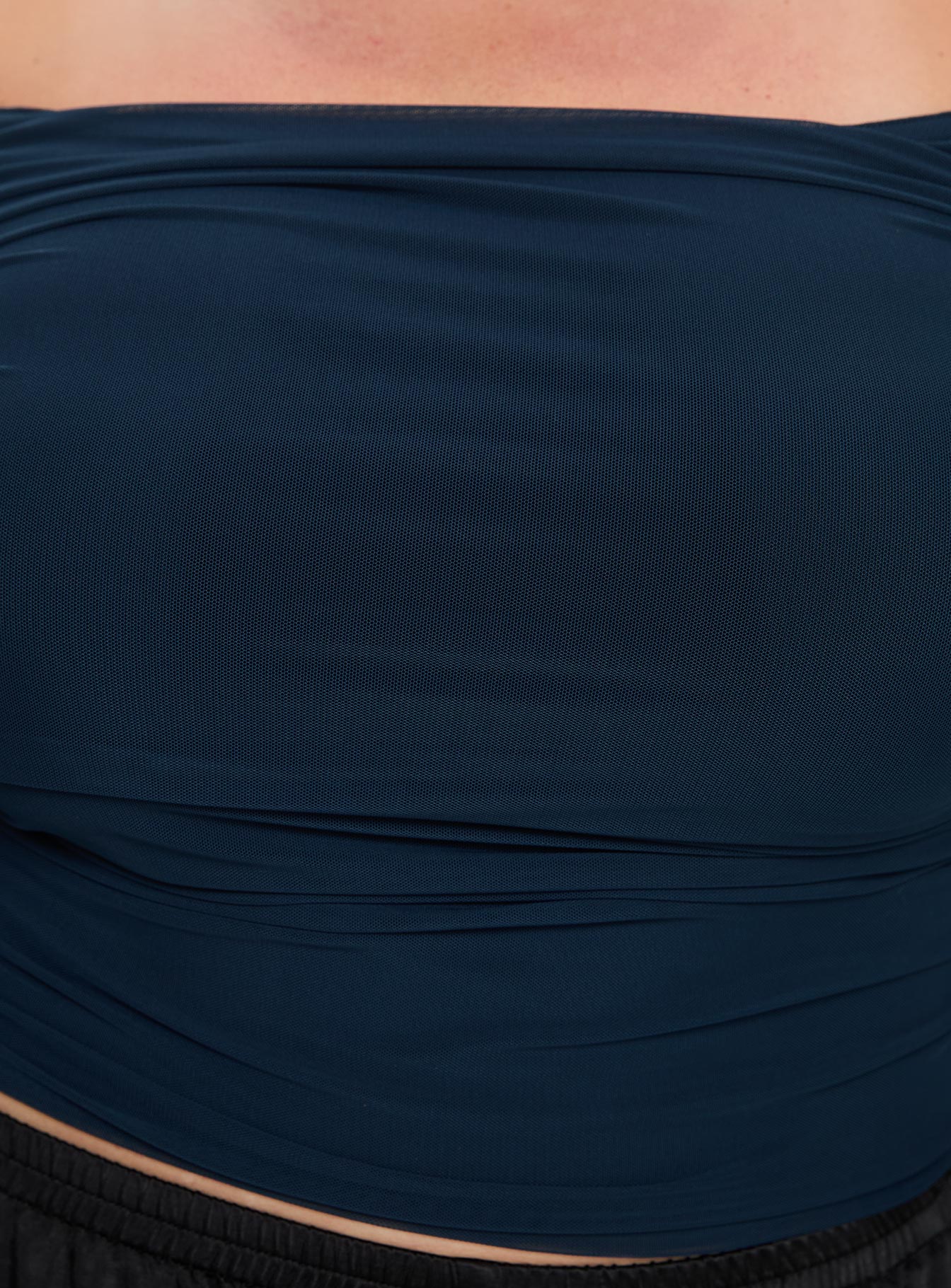 Moreno Off The Shoulder Top Navy Curve - Image 5