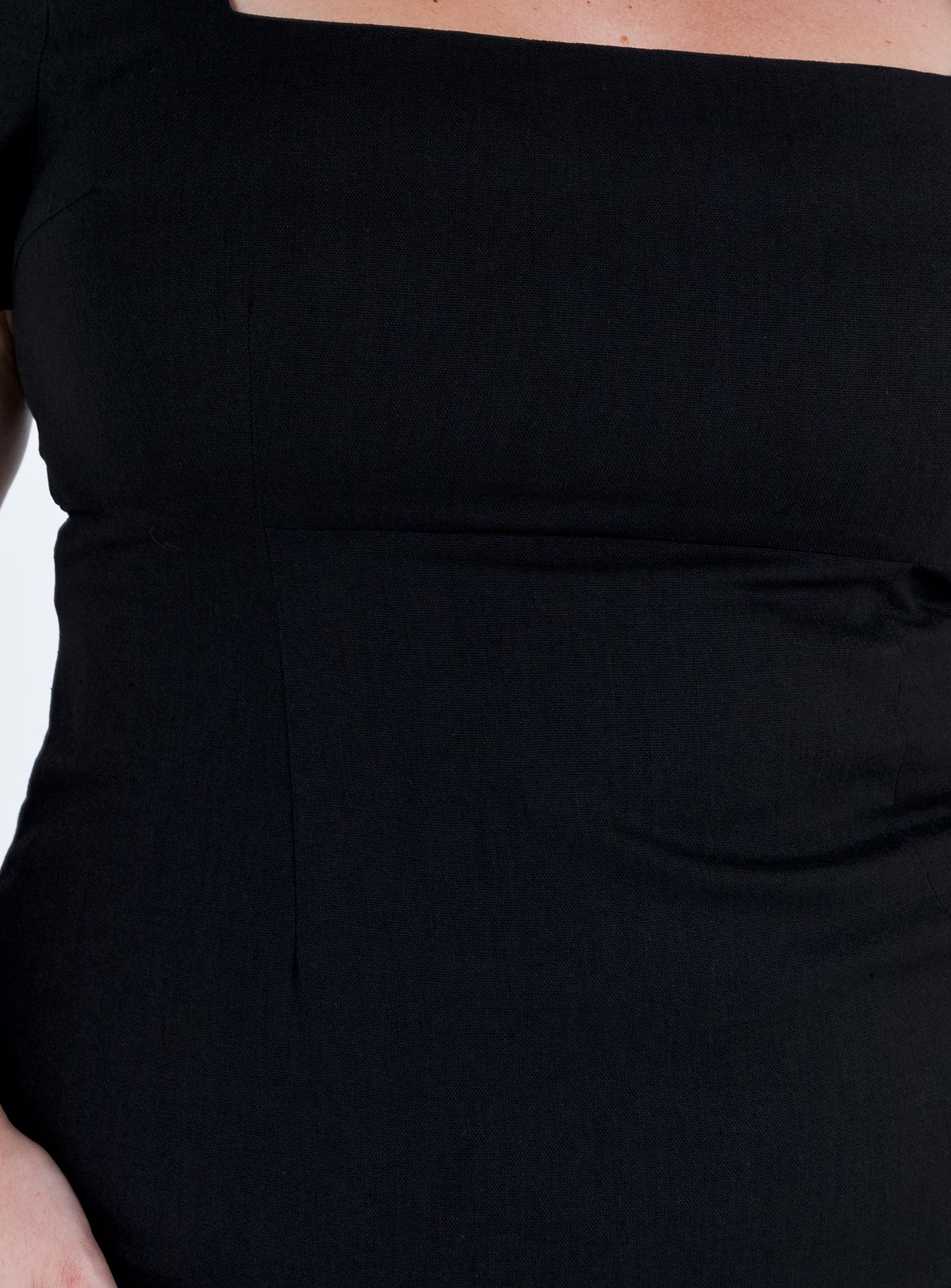 Hastings Mini Dress Black Curve - Image 6