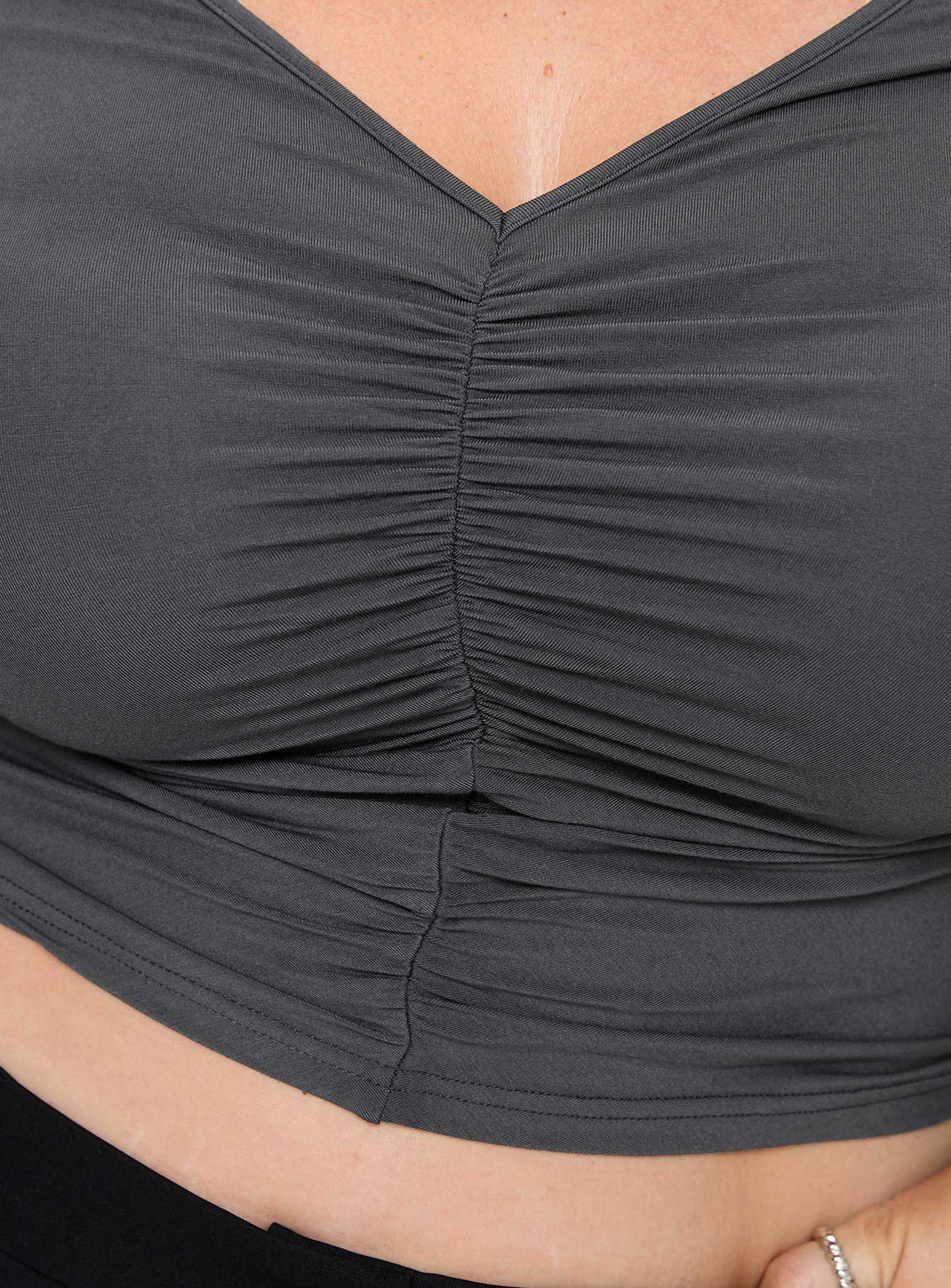 Moylan Long Sleeve Top Grey Curve - Image 6