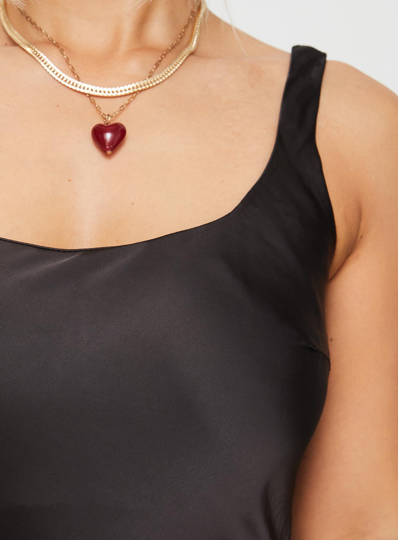 Penelopy Bias Cut Maxi Dress Black - Image 5