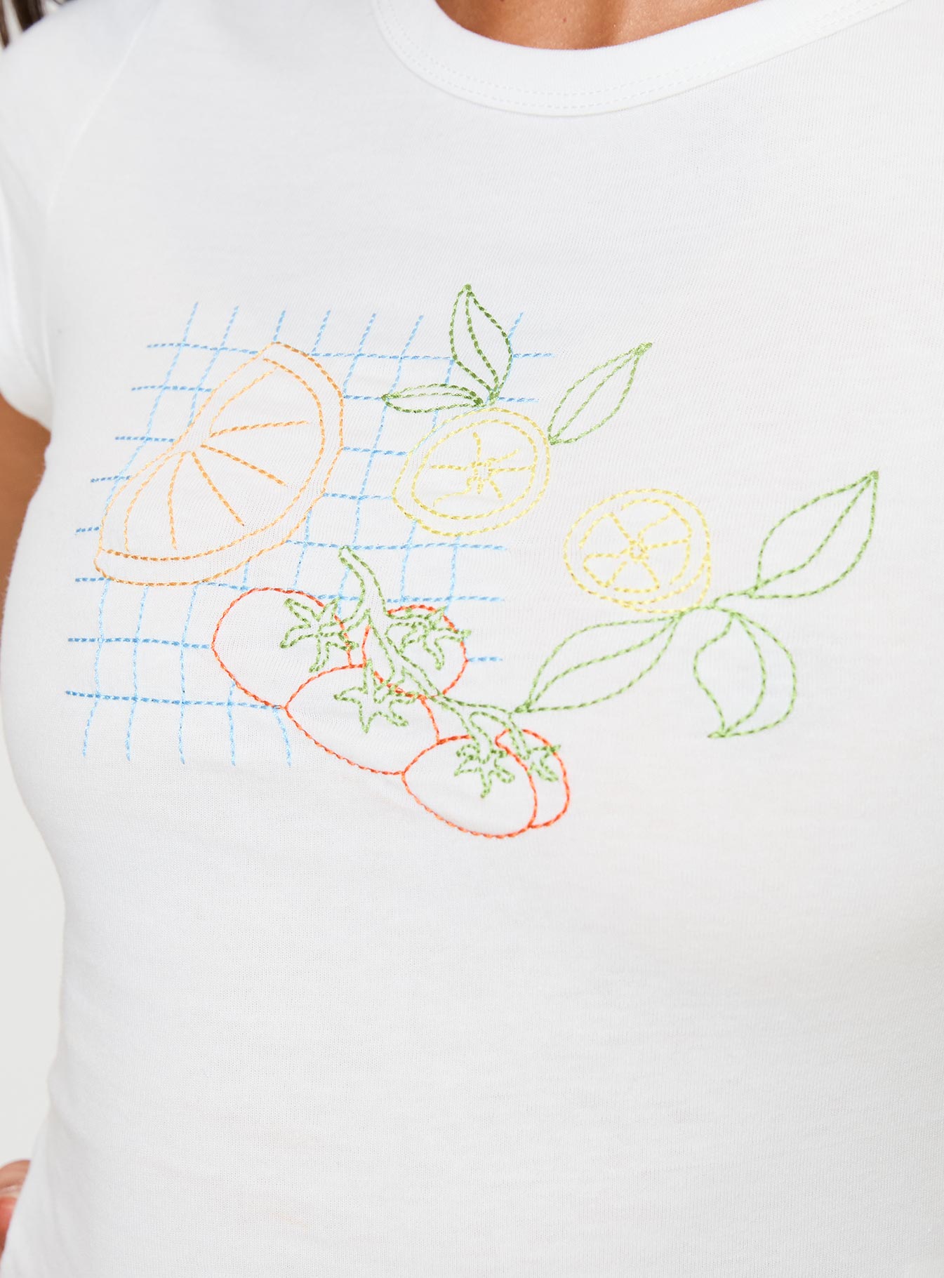 Somewhere Else Tee White - Image 6