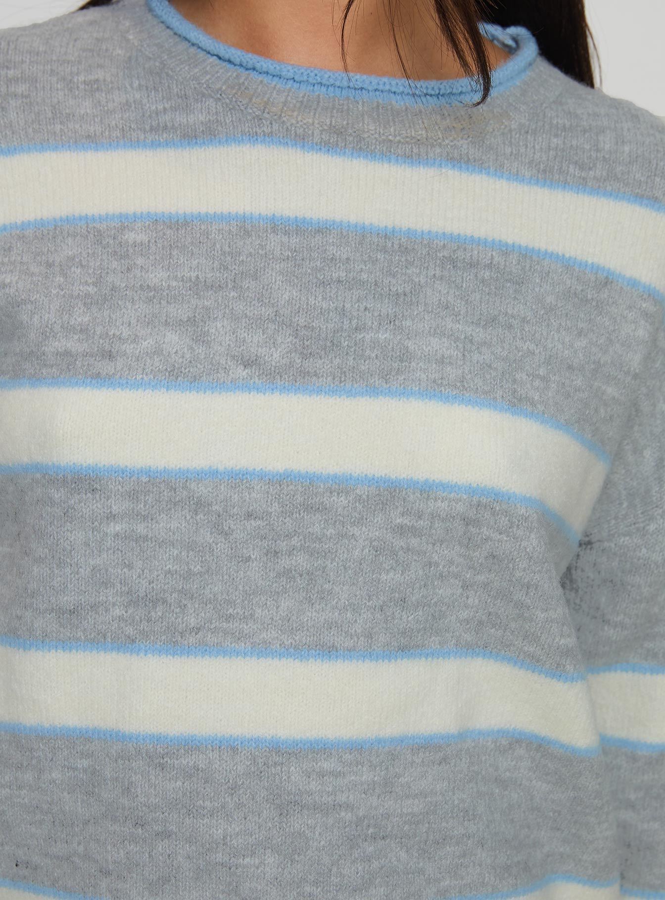 Clydie Knit Sweater Grey - Image 5