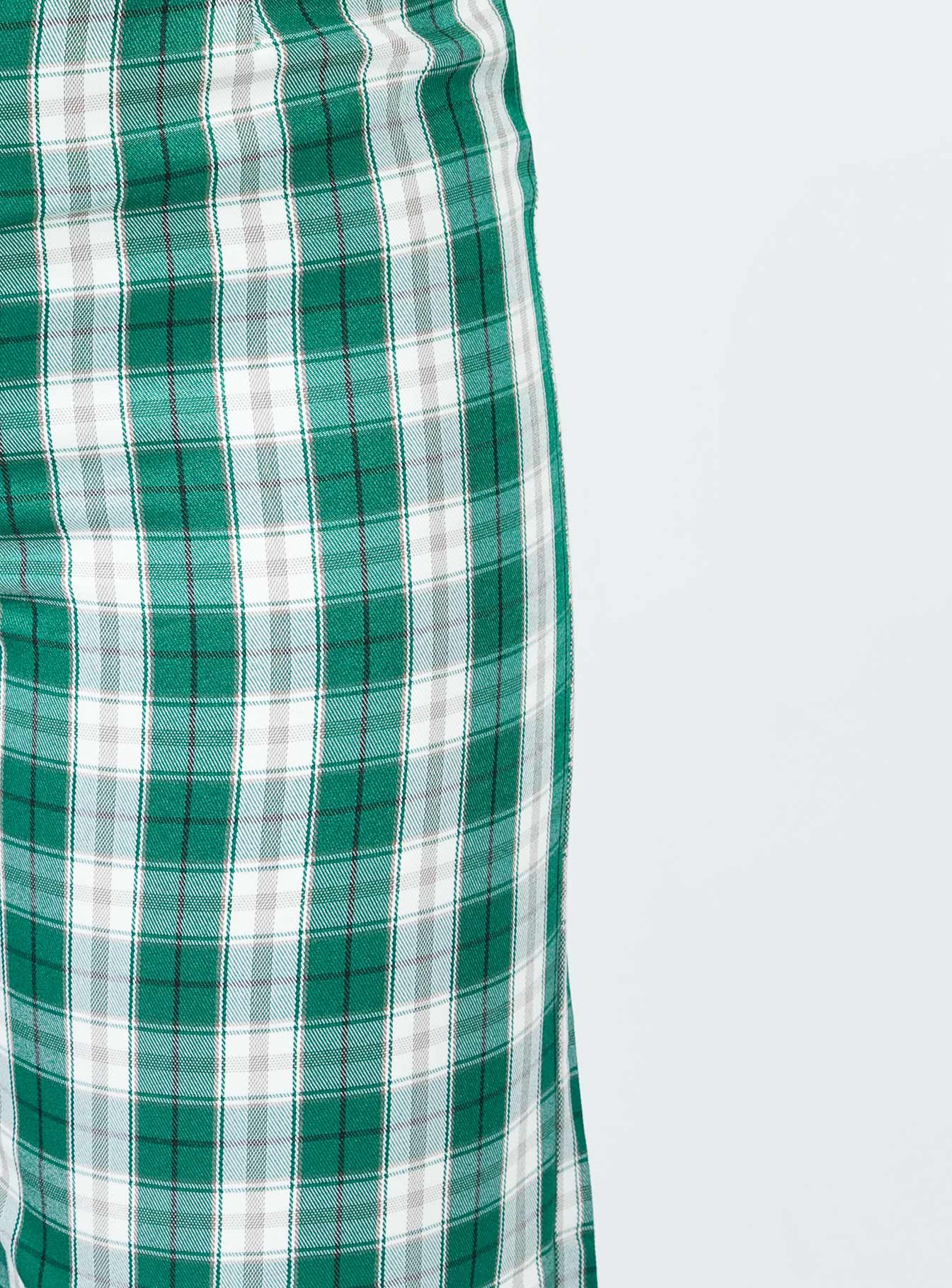 Euros Pants Green Tartan - Image 5