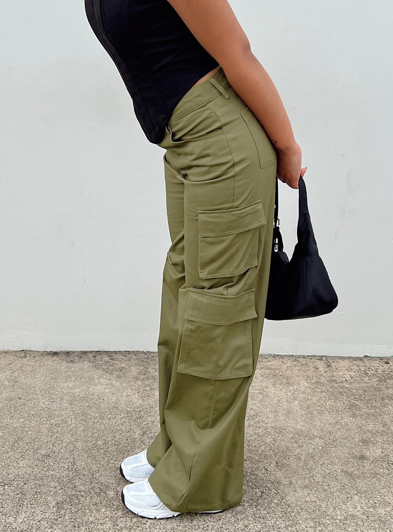 Alexis Cargo Pants Khaki - Image 6