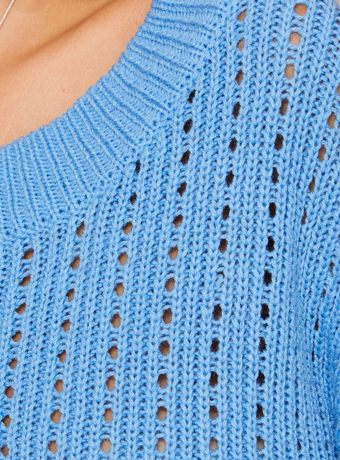 Peachyo Sweater Blue - Image 6