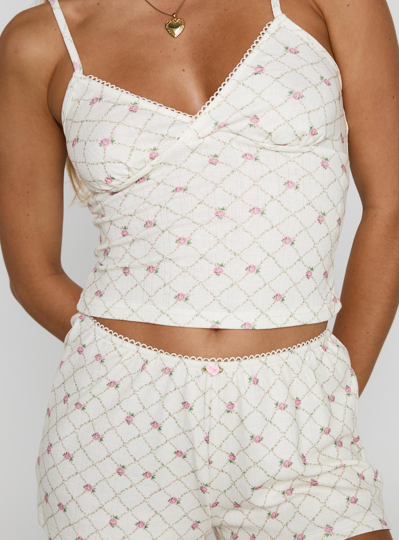 So Dreamy Sleep Set Pink Floral - Image 6