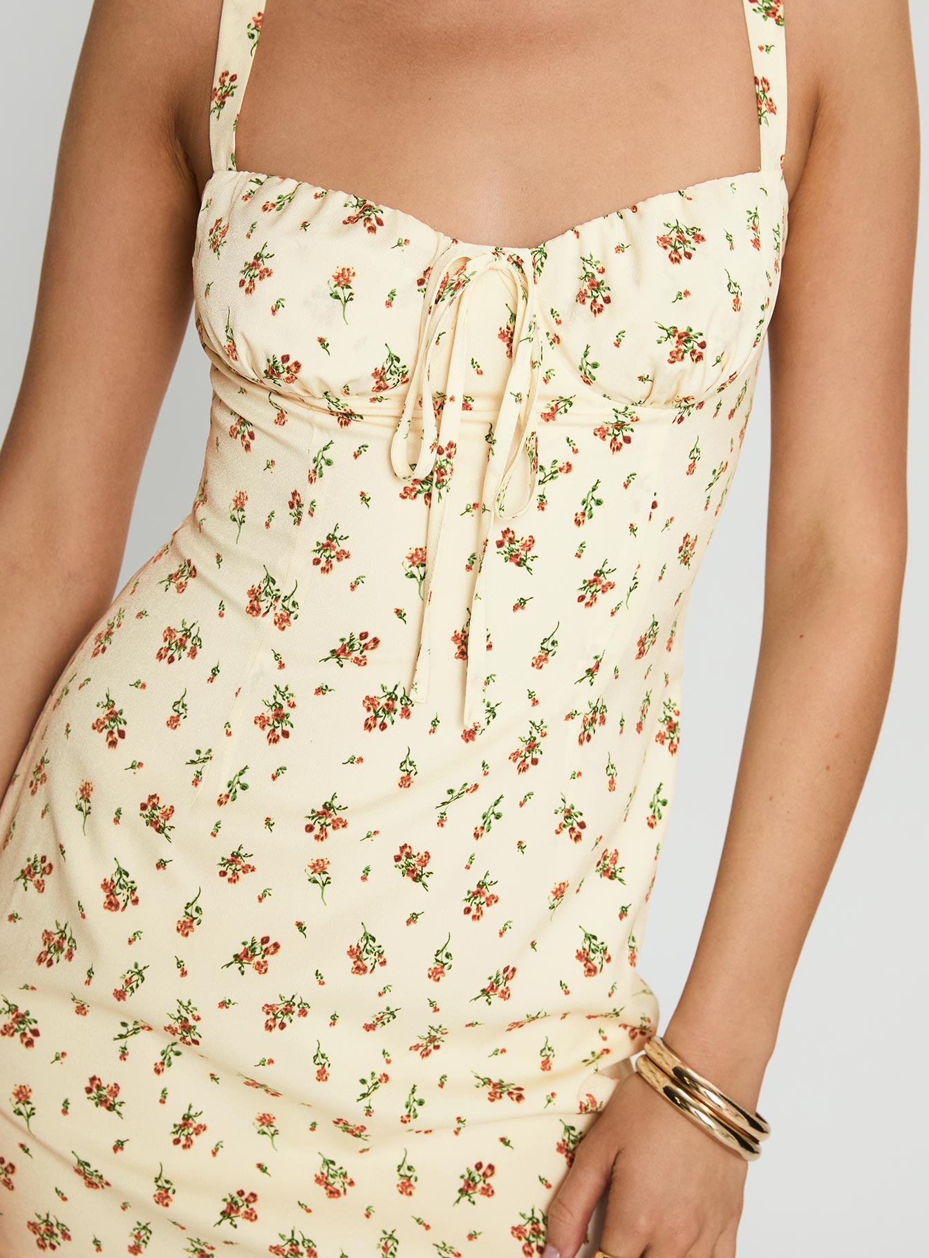 Rosilea Mini Dress Multi Floral - Image 6