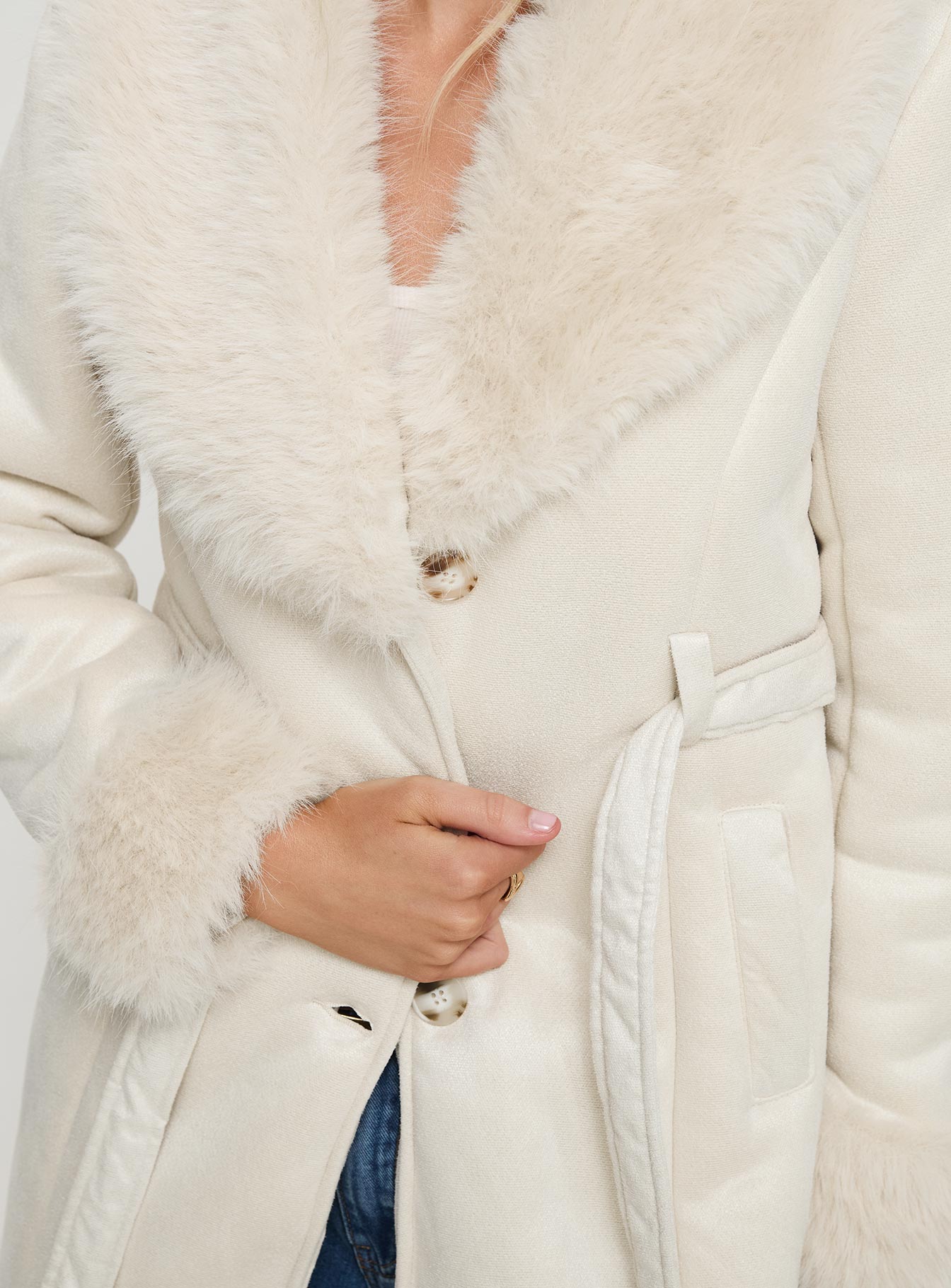 Simmer Lane Coat Tan - Image 6