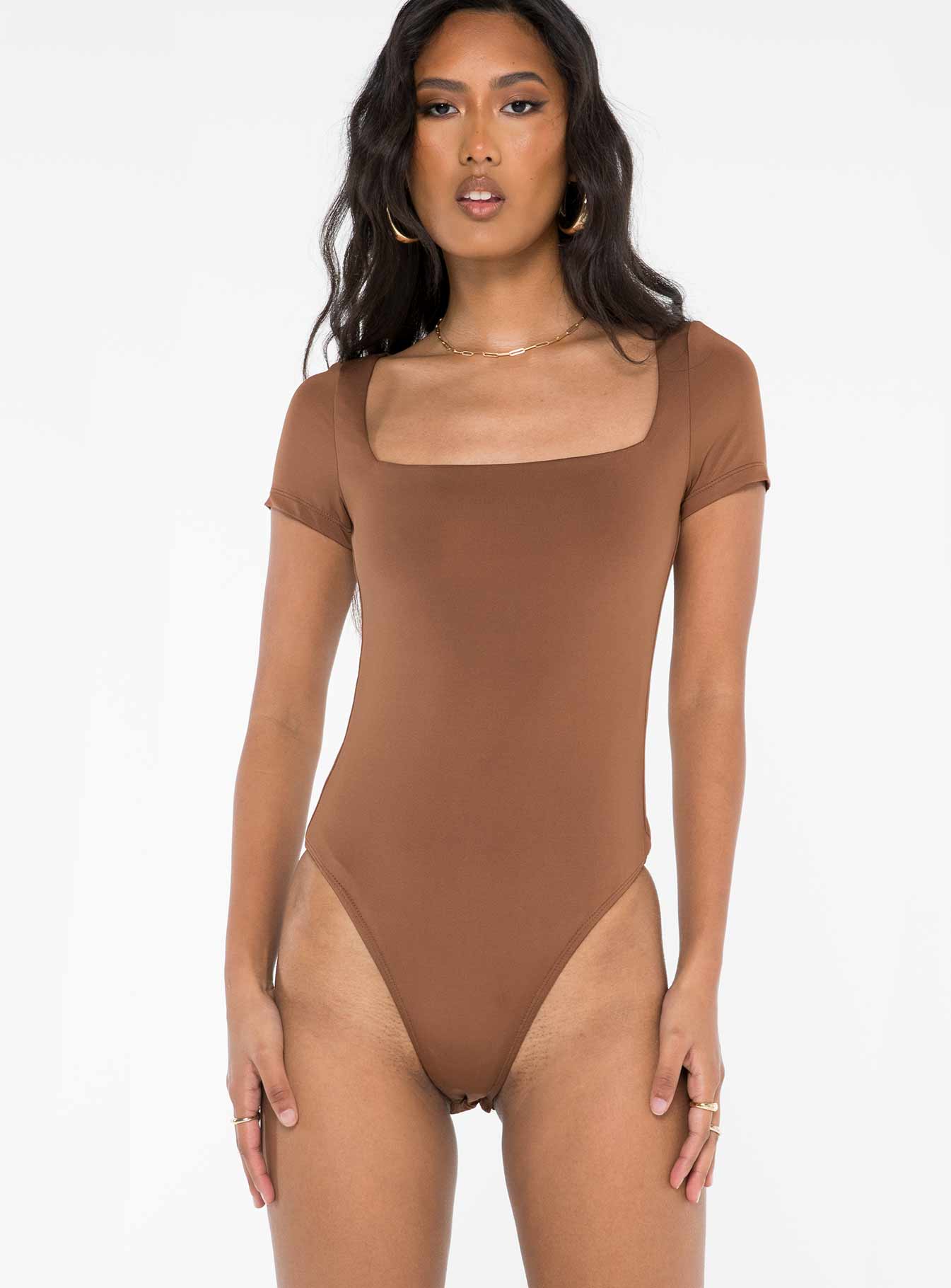Byer Bodysuit Brown - Image 6