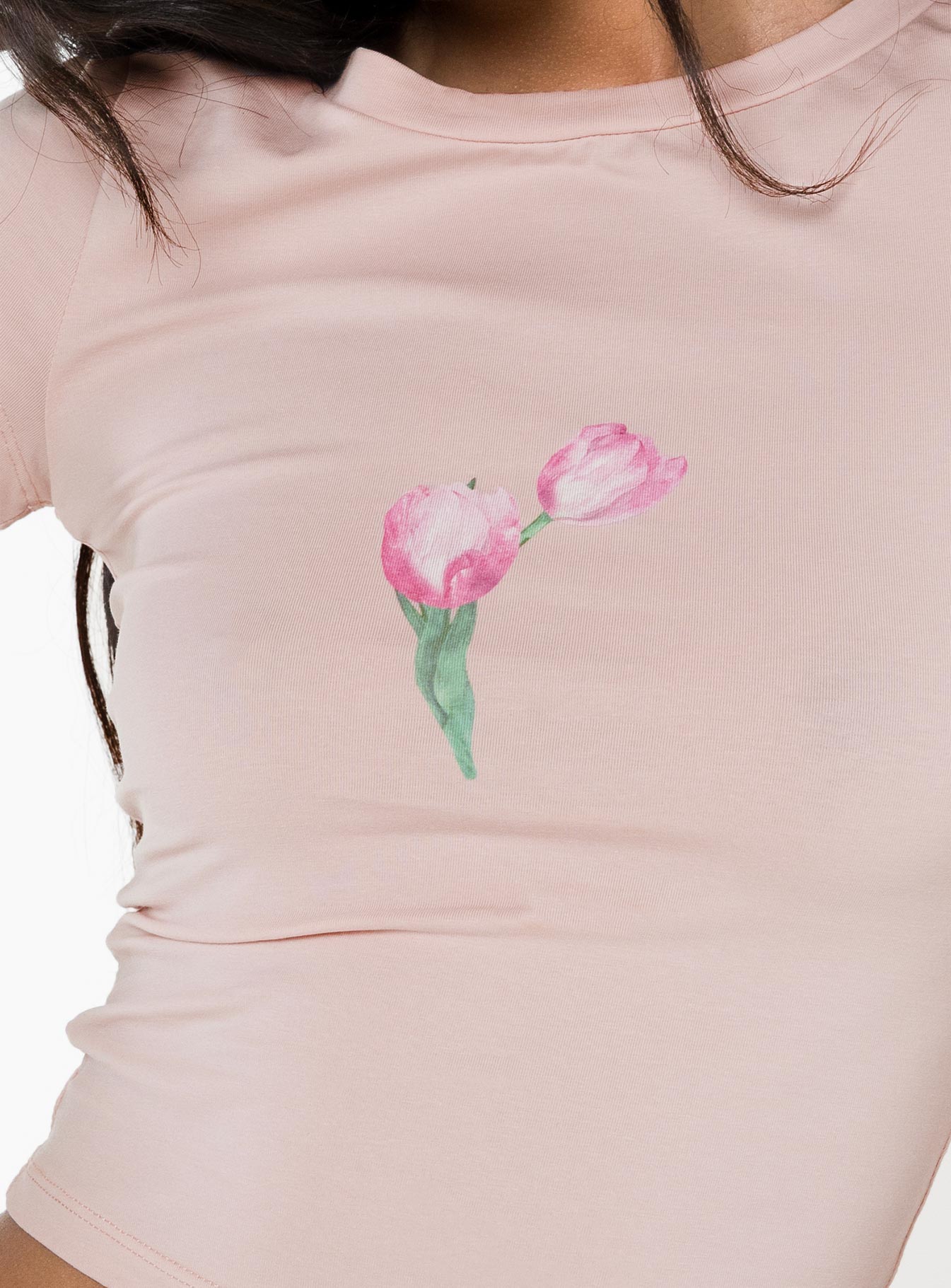 Tulips Tee Pink - Image 6
