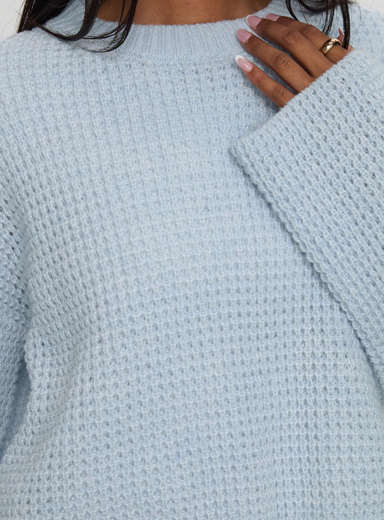 Elinda Knit Sweater Blue - Image 5