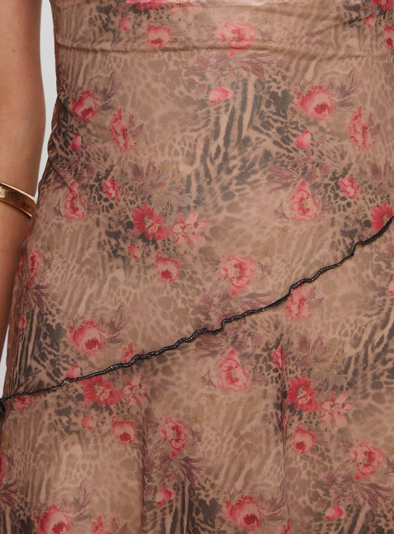 Frilled To Be Here Mini Dress Multi - Image 6