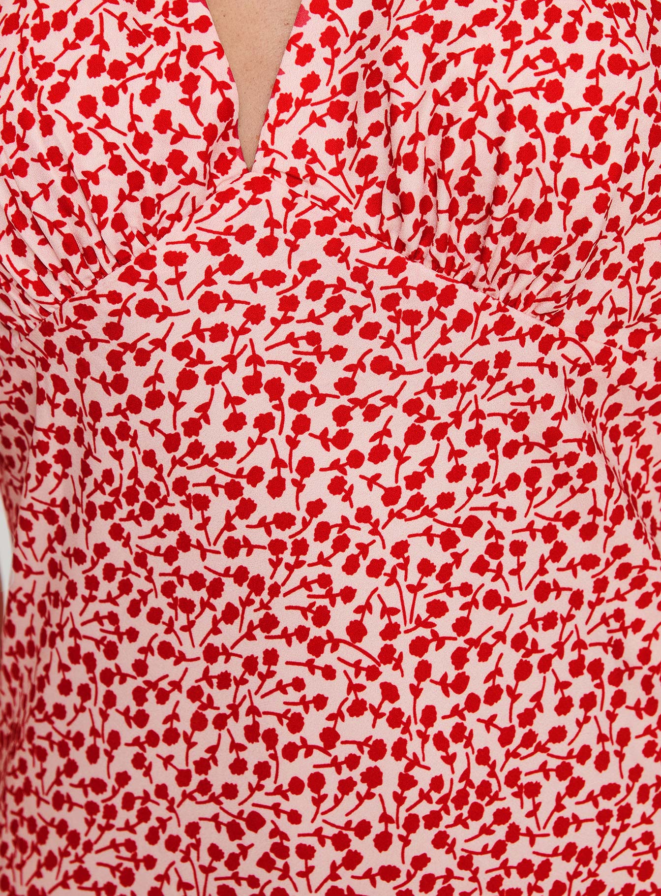 Danielo Maxi Dress Red Floral - Image 6