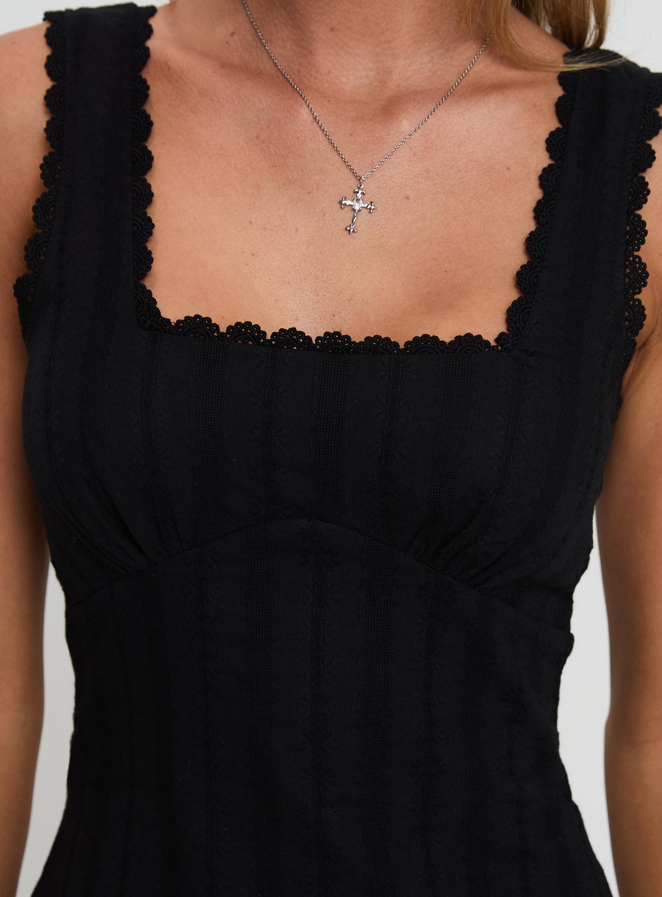 Dasha Mini Dress Black Petite - Image 5