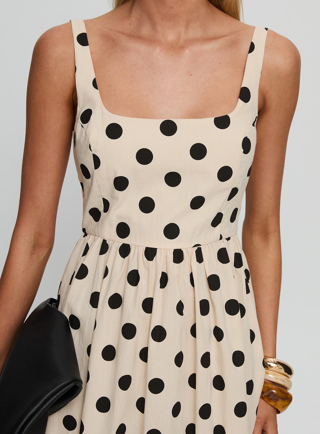 Cartmel Maxi Dress Cream / Polka Dot - Image 6