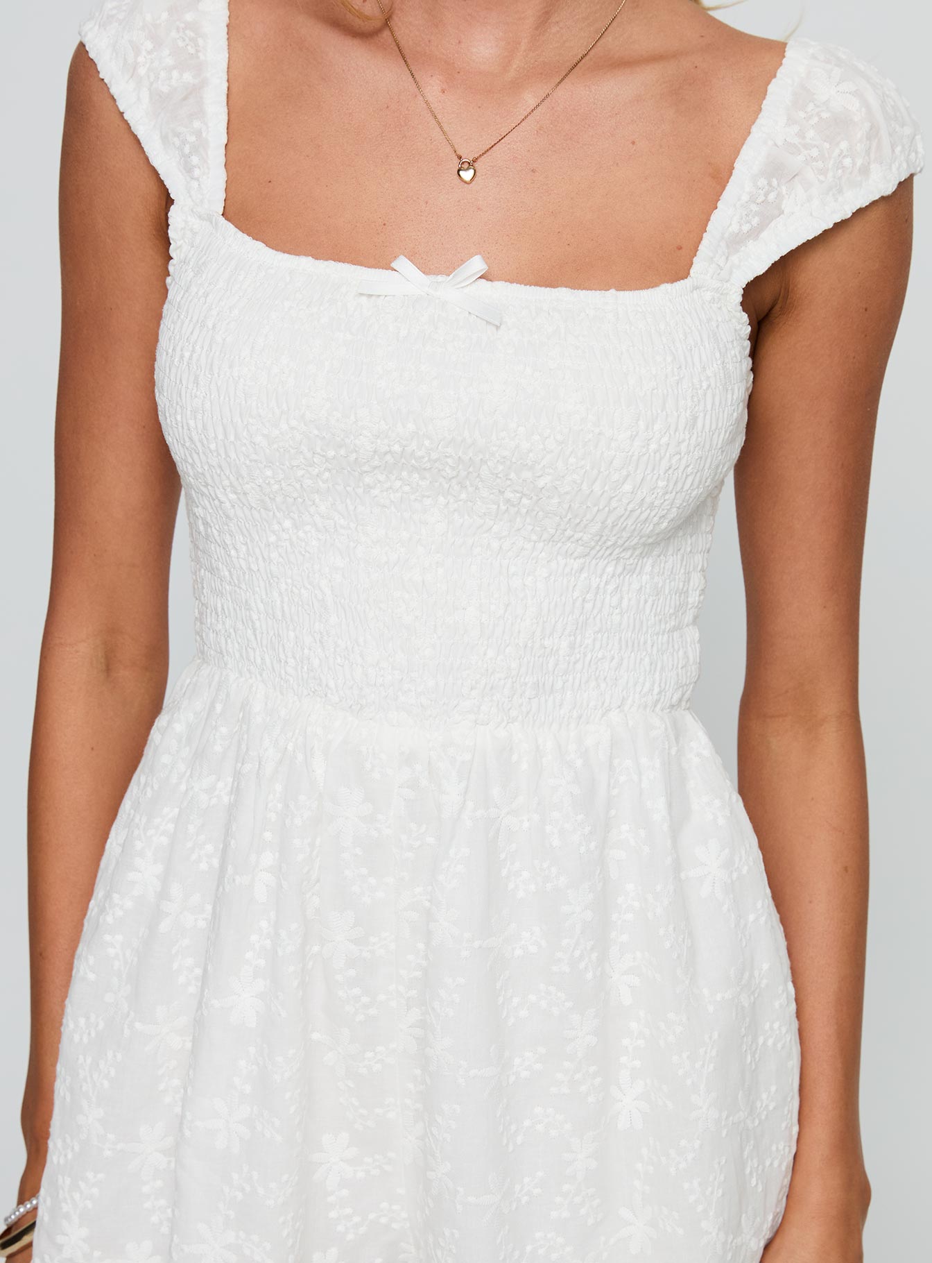 Royal Gleam Romper White - Image 6