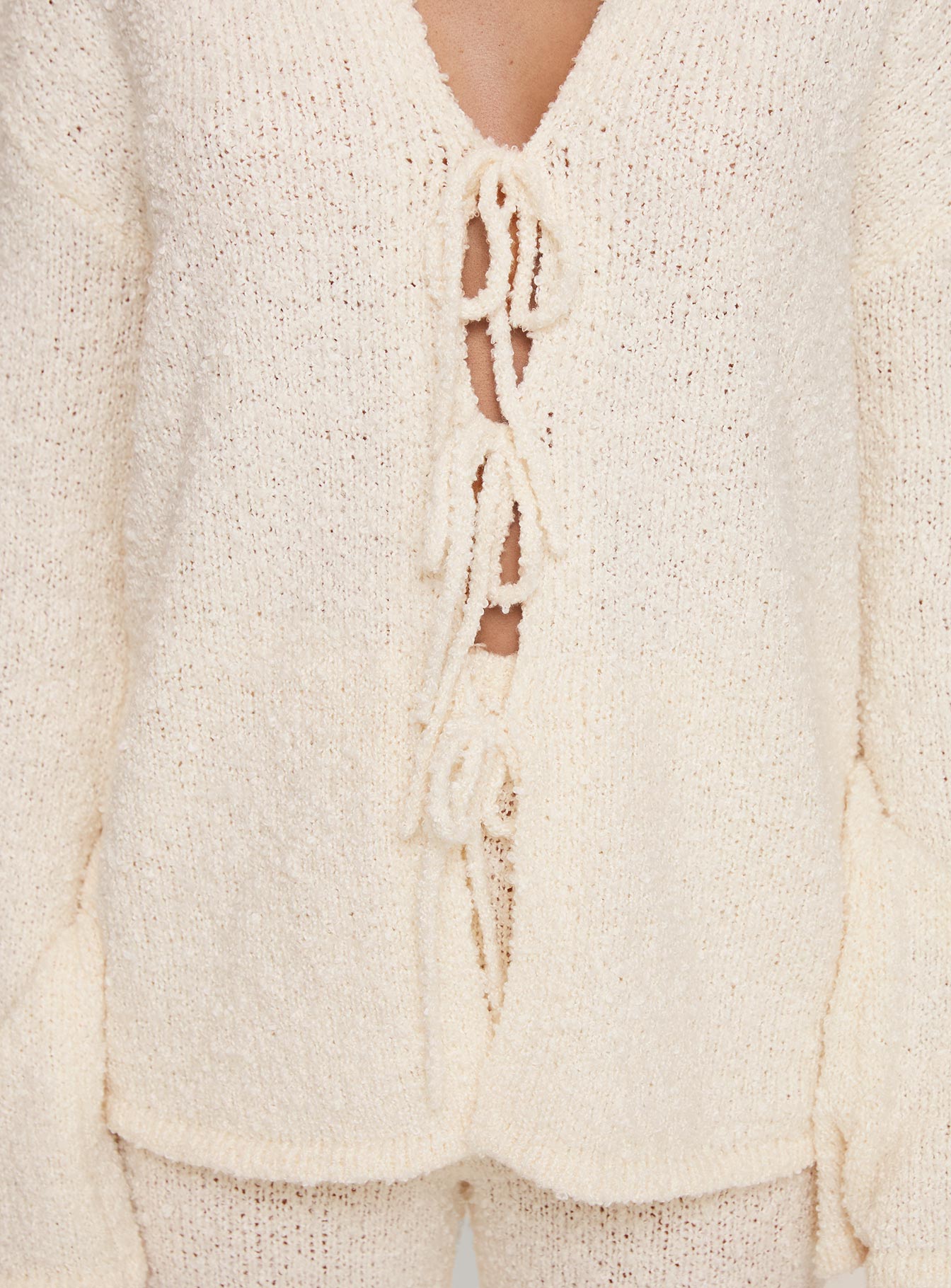 Slow Mover Boucle Lounge Set Cream - Image 6