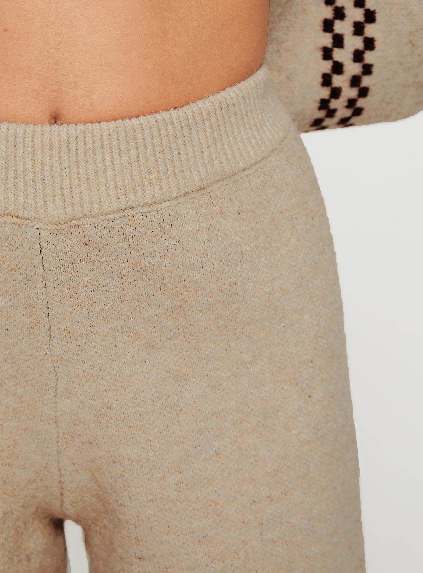 Anok Star Pants Brown / Cream - Image 6