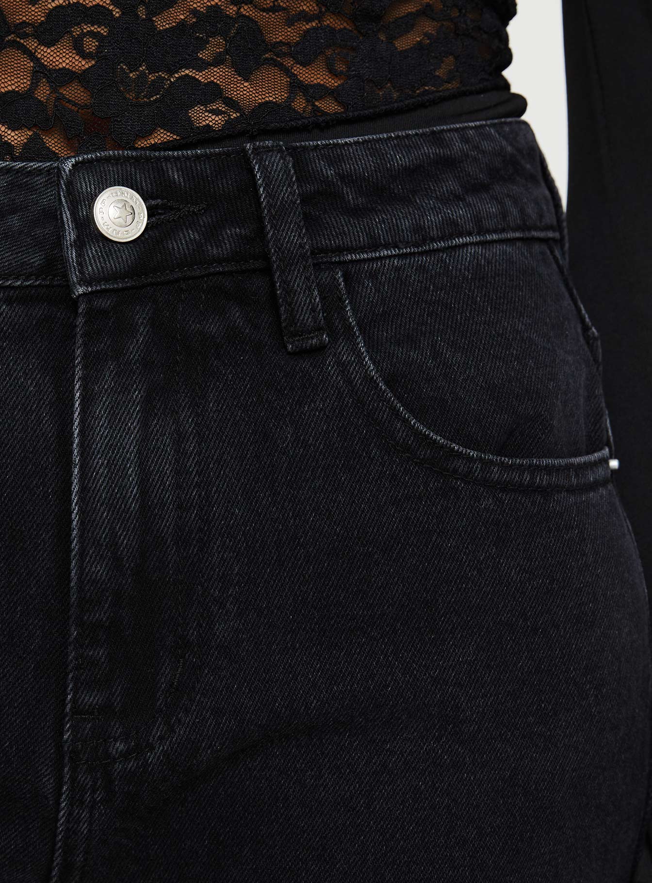 Cabarita Lounge Denim Jeans Washed Black - Image 5