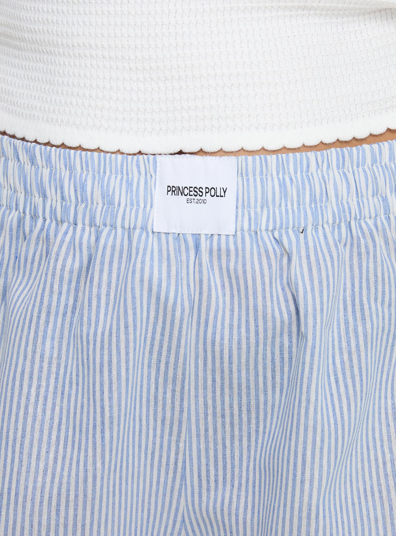 Sincar Boxer Shorts Blue / White Stripe Curve - Image 6