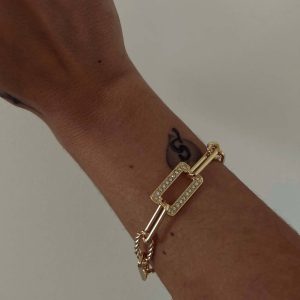 Darrow Chain Link Bracelet Gold