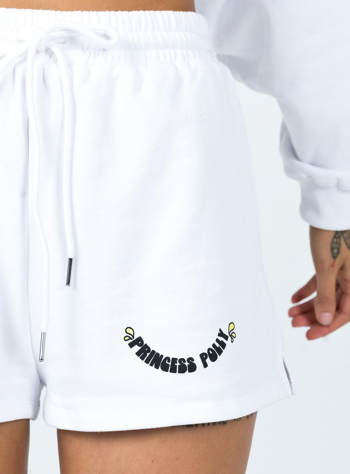 Princess Polly Chloe Shorts White - Image 6