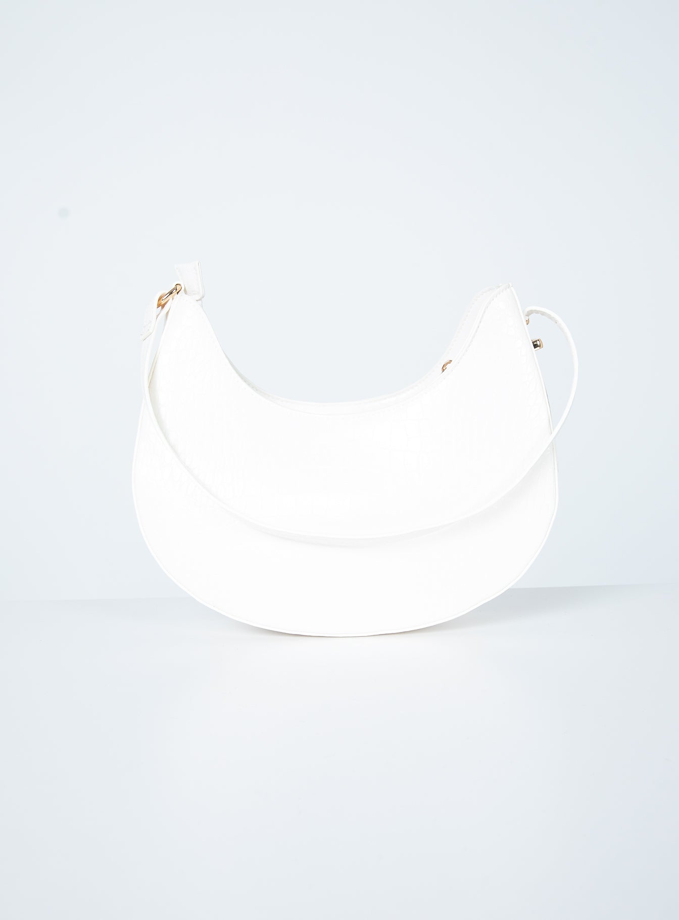 State of Mind Bag White Croc Eco - Image 4