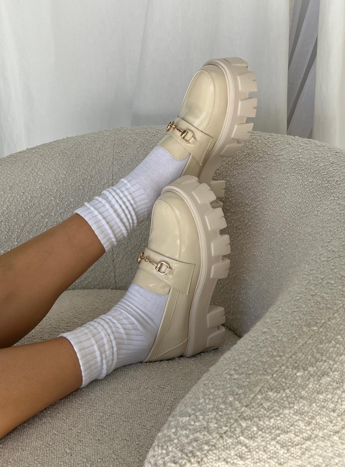 Penny Lane Loafer Cream - Image 5