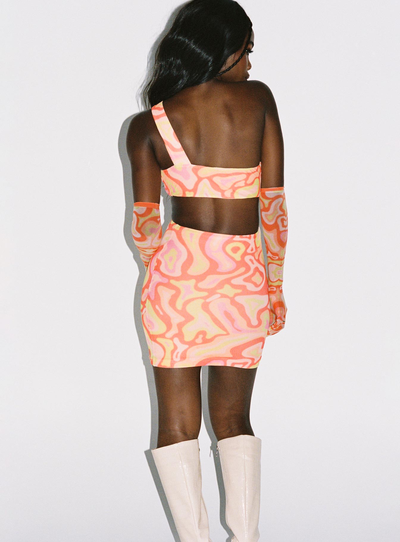 Greater Power Mini Dress Multi - Image 5