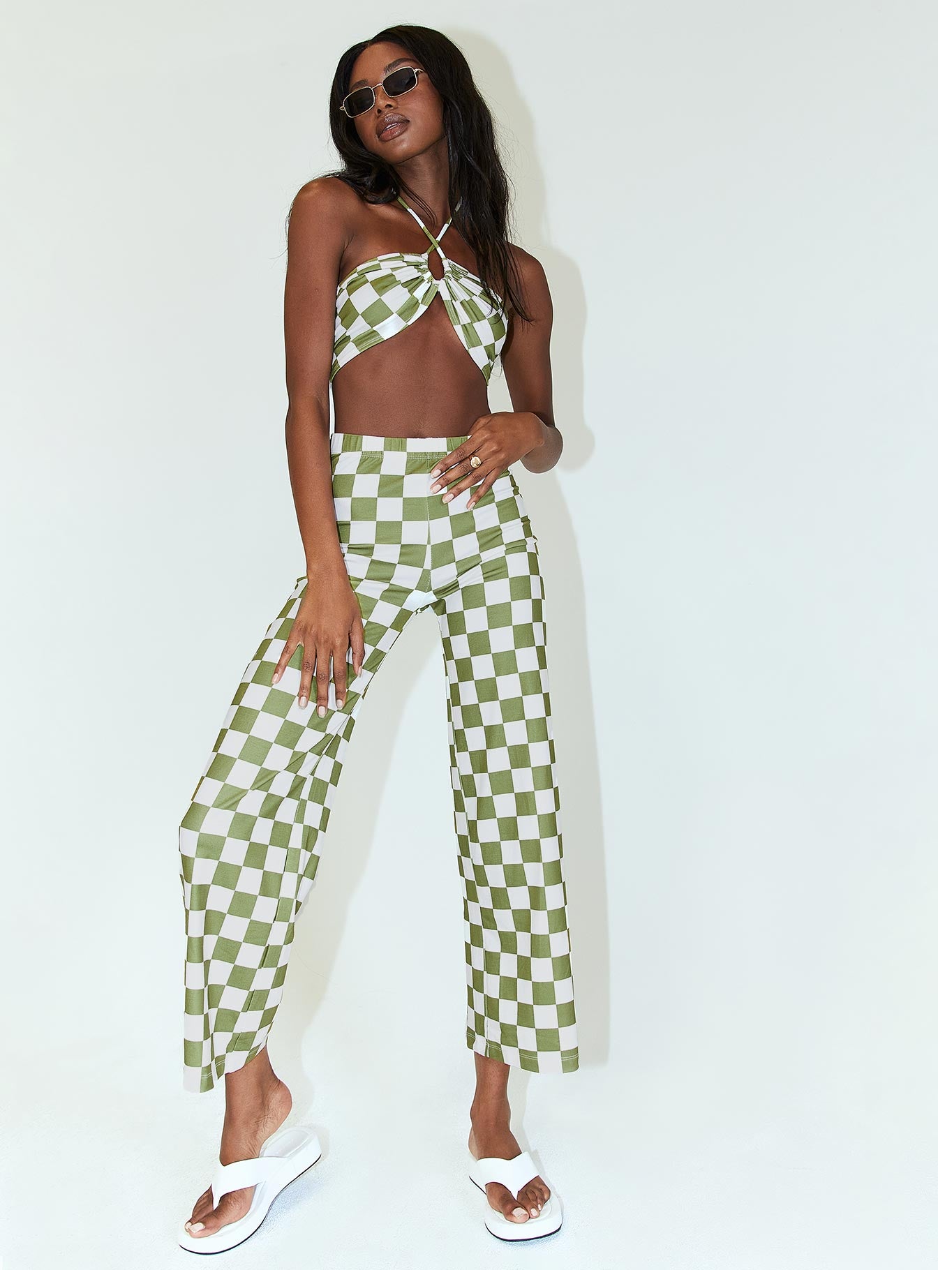 Latiana Set Green Checkerboard - Image 7