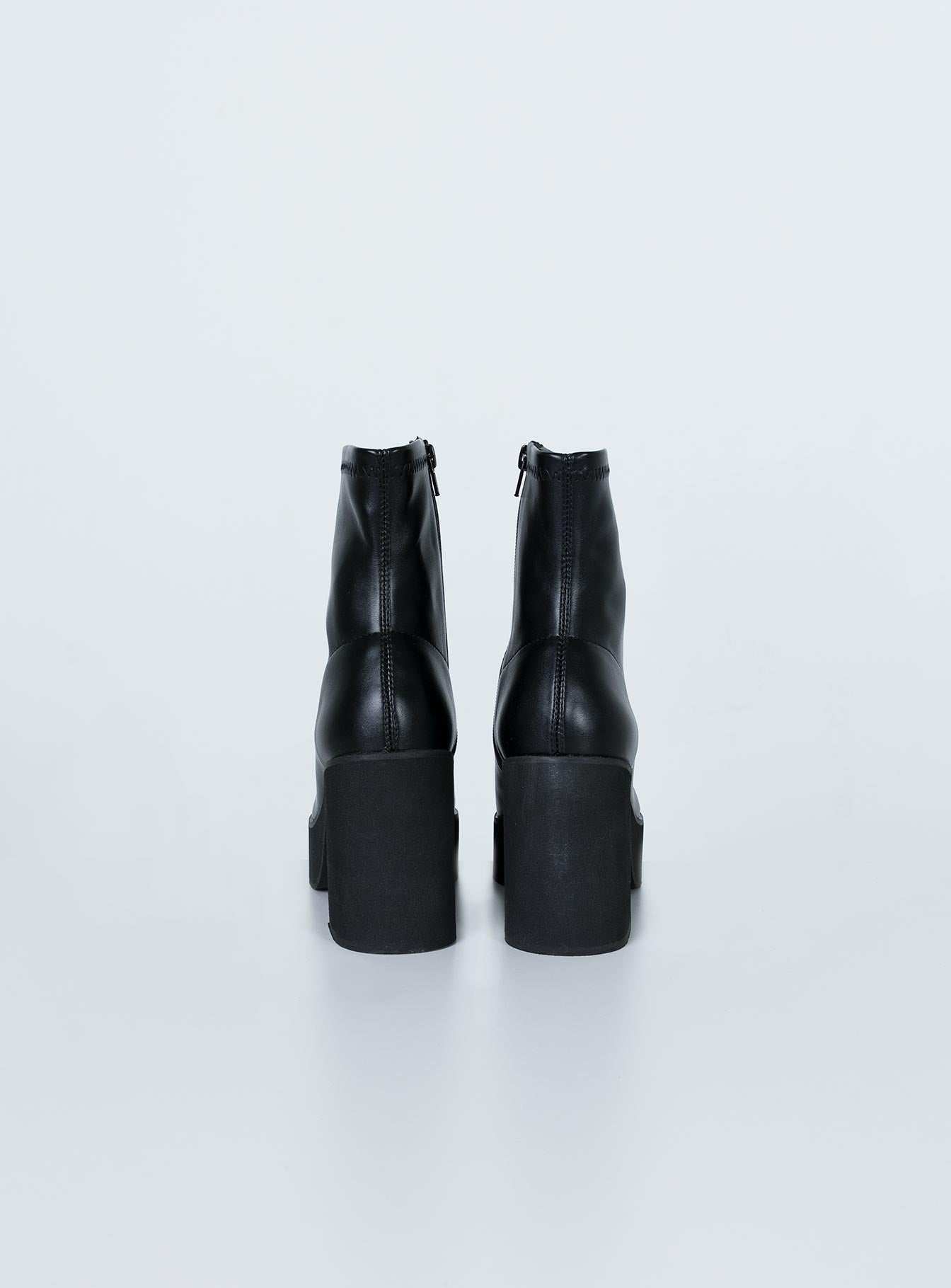 Stillwater Platform Boots Black - Image 5