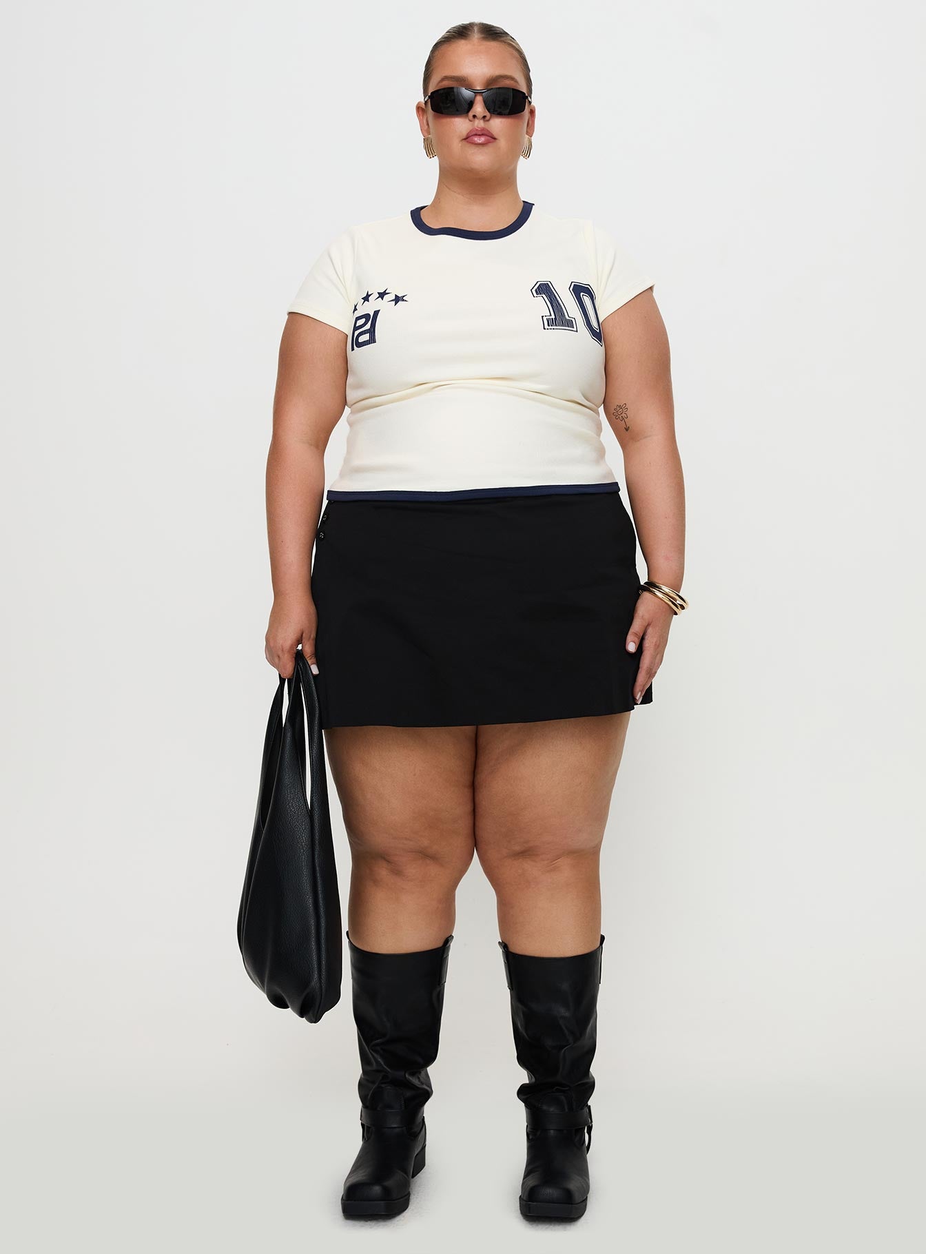 Track Record Graphic Top Cream Curve - Image 7