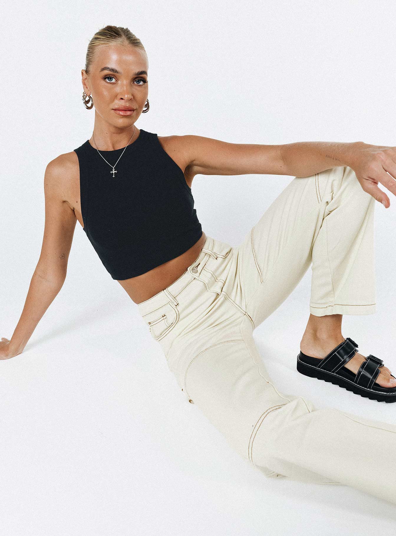 Copeland Jeans White Tall - Image 7