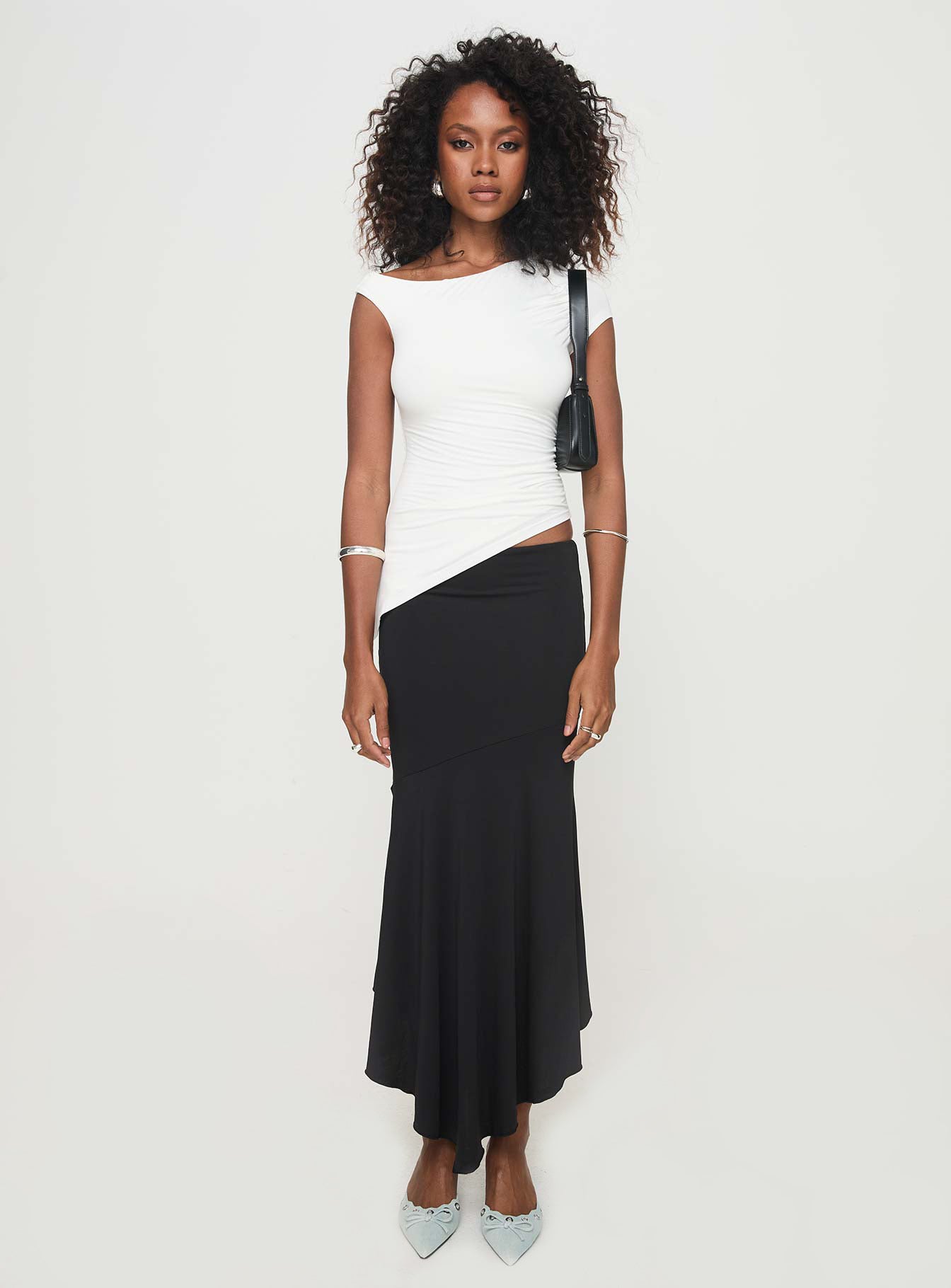 Dreamberry Maxi Skirt Black - Image 7